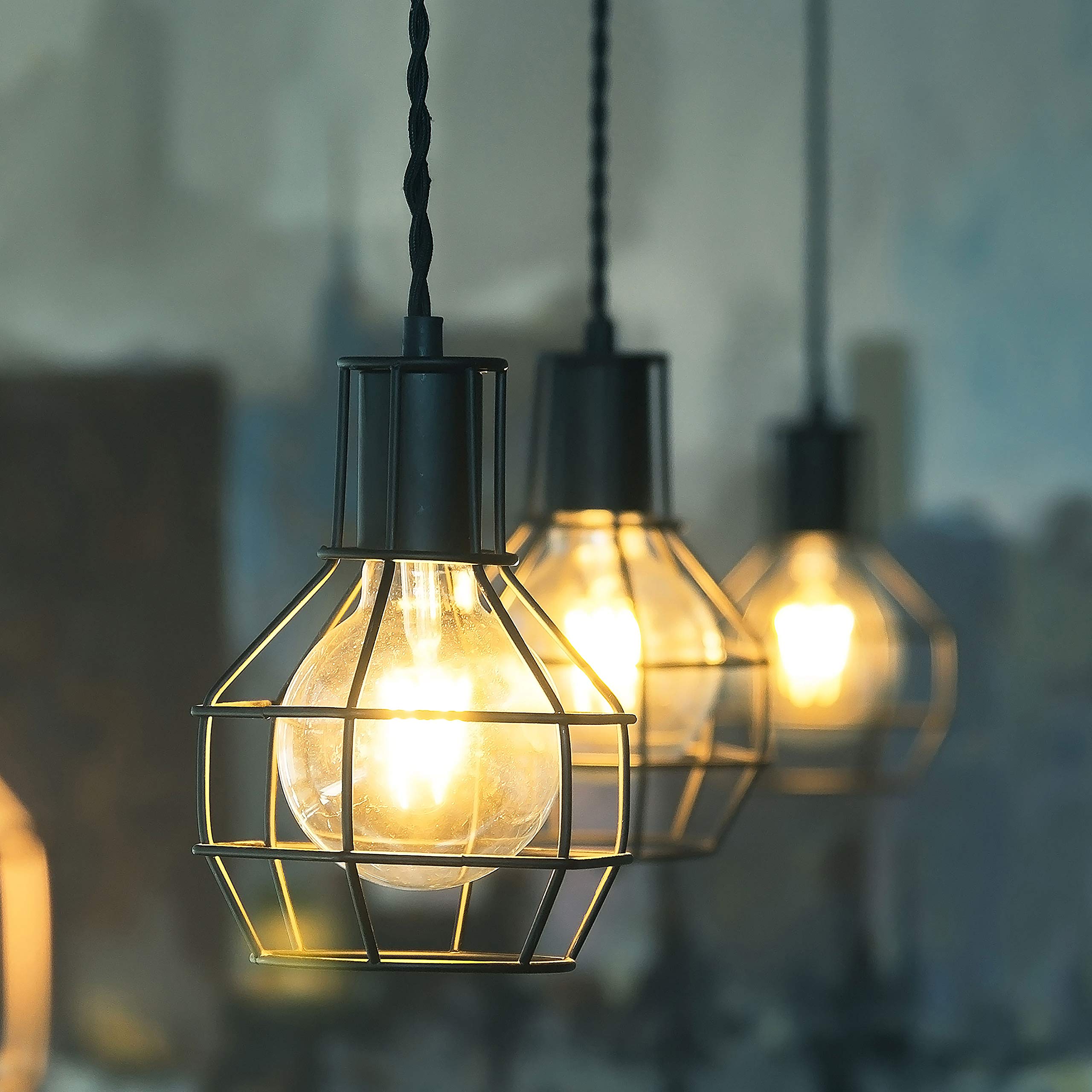 Satco 4-Watt LED E12 Light Bulb, Dimmable, 2700K, 15000 Hour Rating, Clear, Model S21204, 1 Count