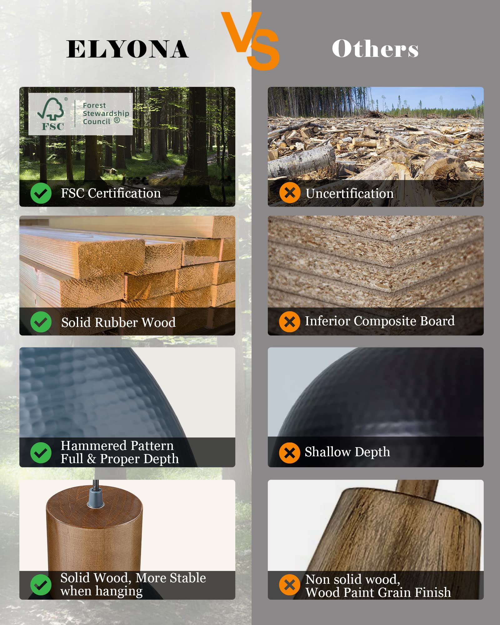 Elyona Modern Pendant Light - 10.2” Adjustable Dark Blue Hammered Metal Bar Lamp For Kitchen & Dining