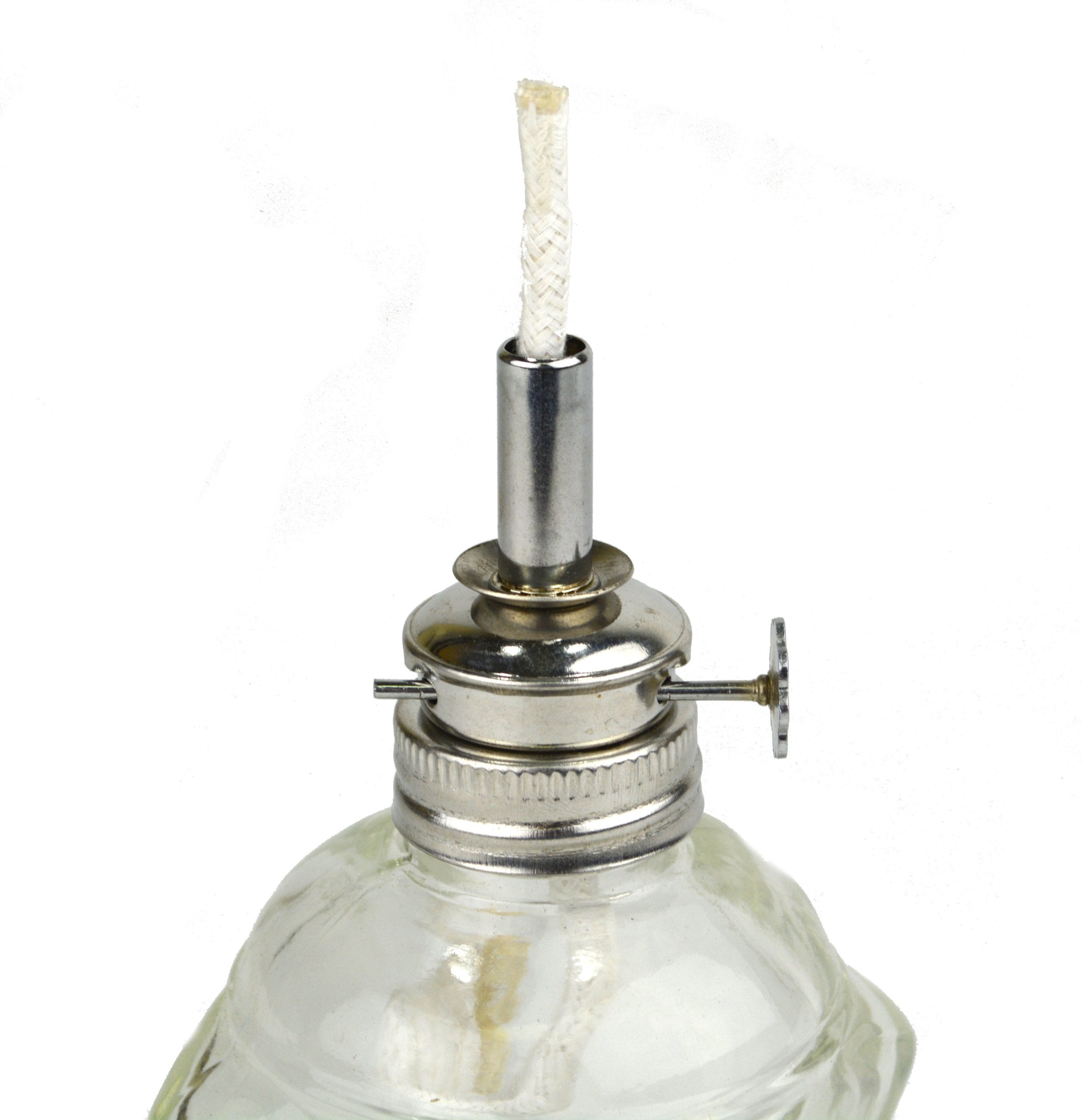 Pmc Supplies Llc 3 Angle Alcohol Glass Emergency Burner Lamp W/Adjustable 3/16'' Wick Jewelry Soldering Making Wax Working Woodw