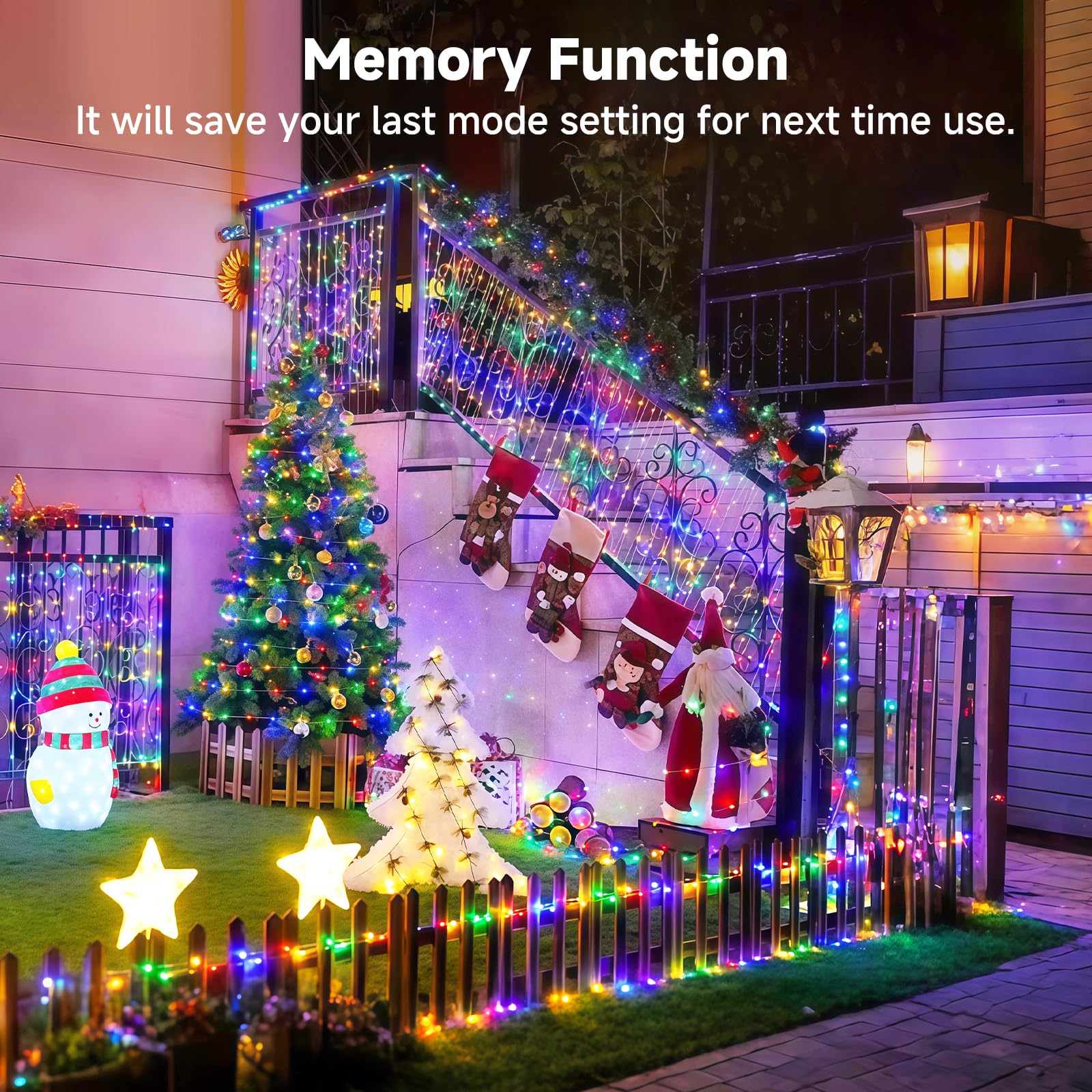 Mlambert 1050 Led Christmas Lights 344Ft  Outdoor Waterproof Dimmable Fairy Lights With Remote  8 Modes Indoor Lighting For Holiday D?Cor  Multicolor