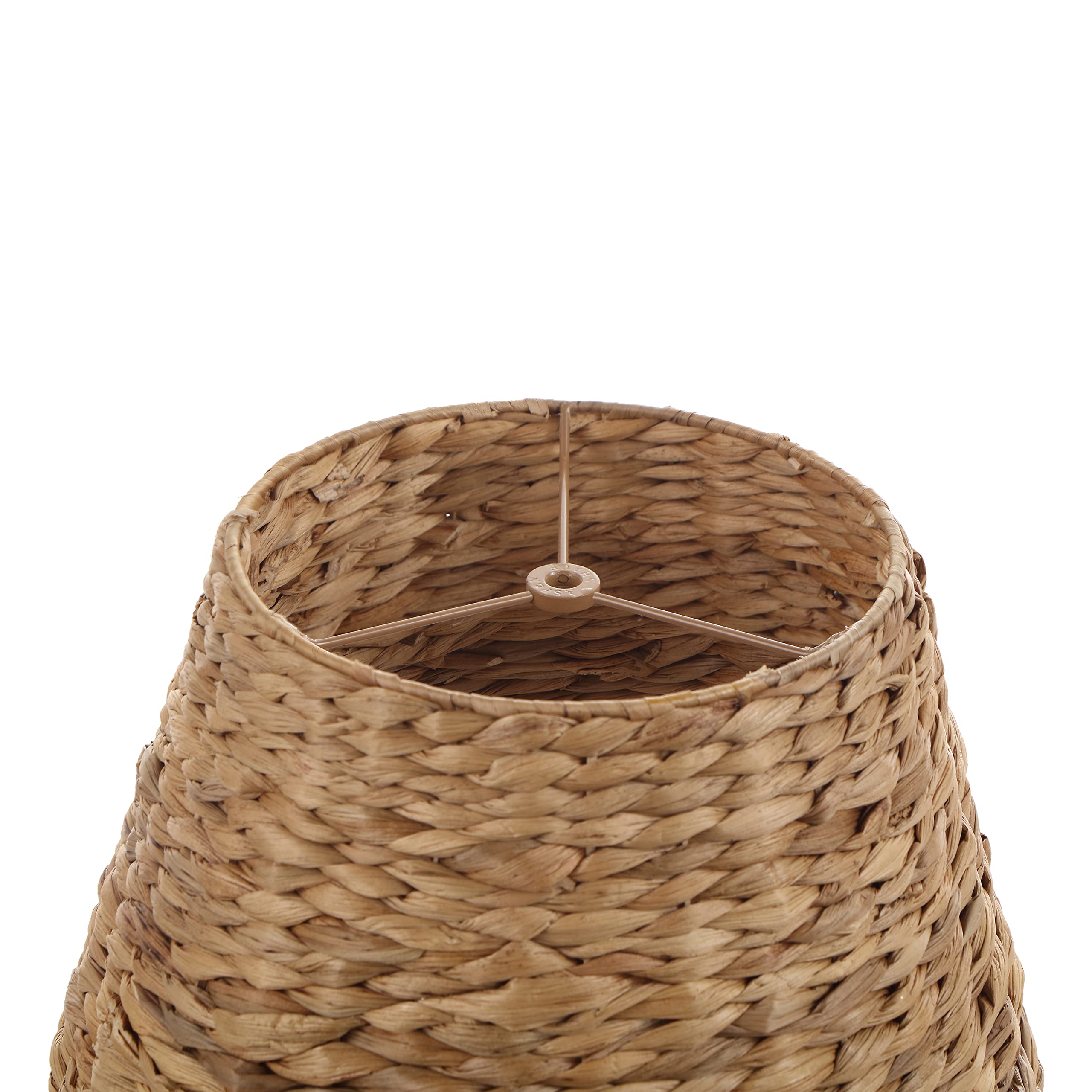 Aspen Creative 32990, Empire Water Hyacinth Spider Shade, 9&quot; Top X 14&quot; Bottom X 9-1/2&quot; Slant
