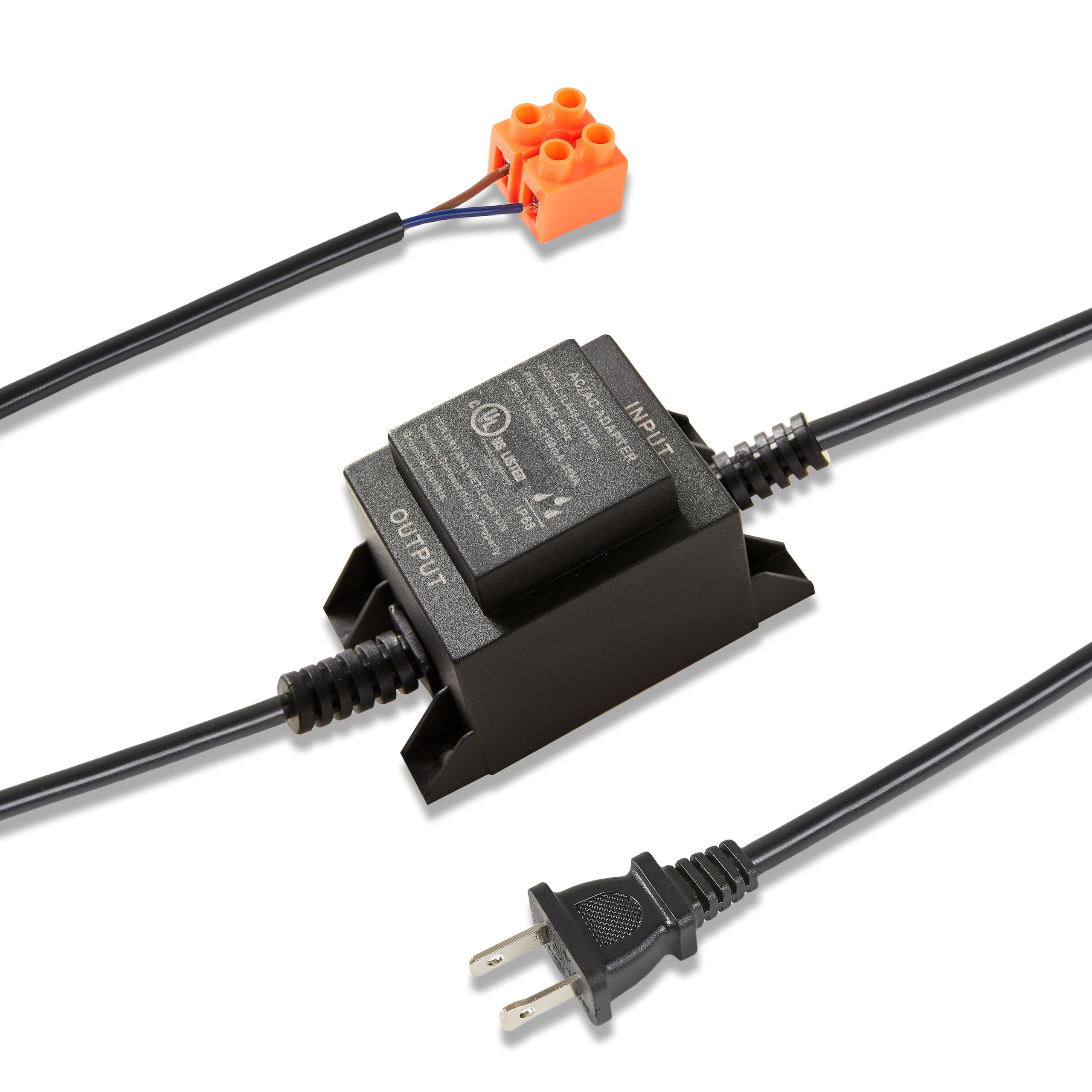 NVMIDTC Outdoor Landscape Transformer UL Listed 110/120V to AC 12V/2.08A, 25W Waterproof Power Supply Converter for LED Spotligh