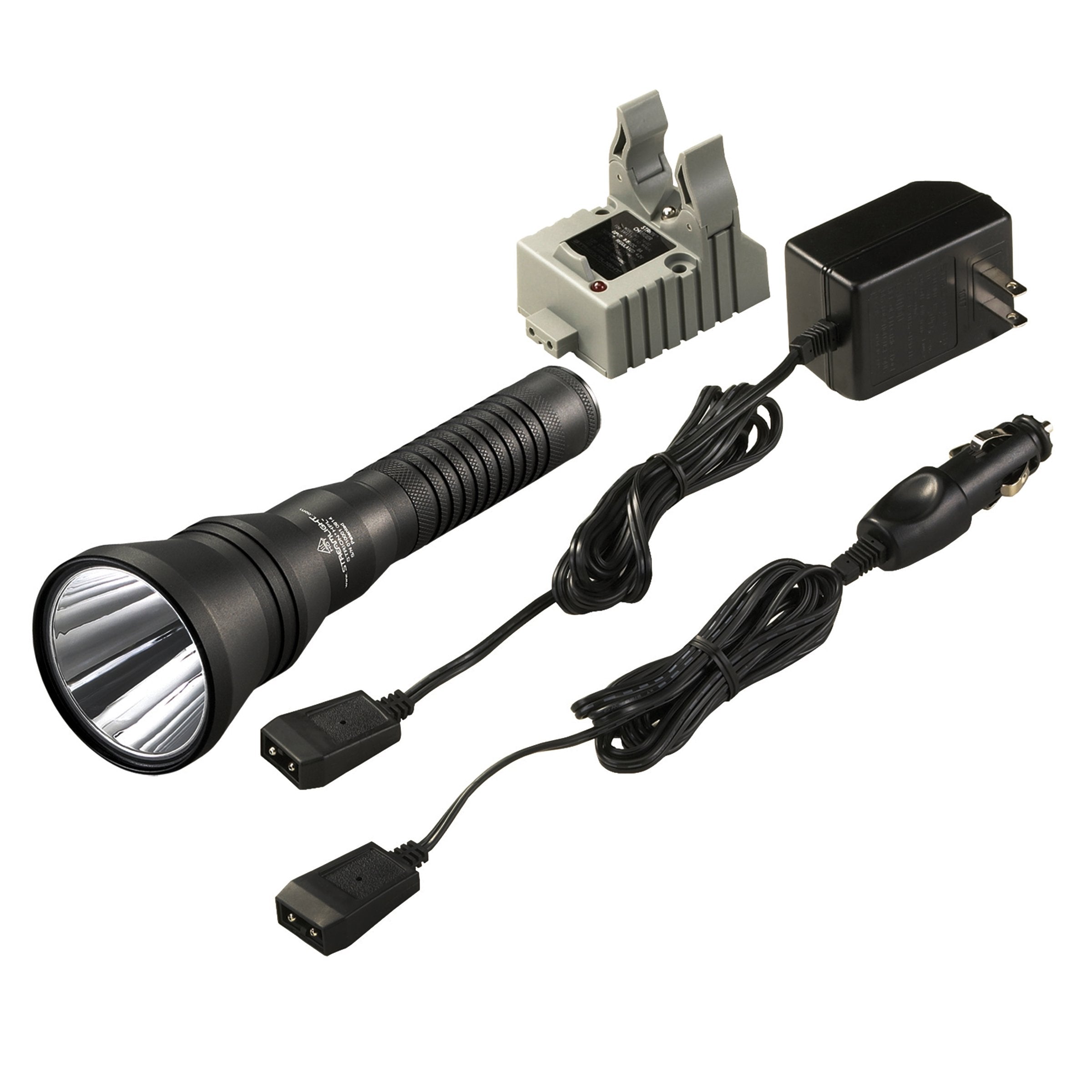 Streamlight 74536 Strion HPL 615-Lumen Compact Rechargeable Flashlight with 120V/100V AC/12V DC Piggyback Charger, Black
