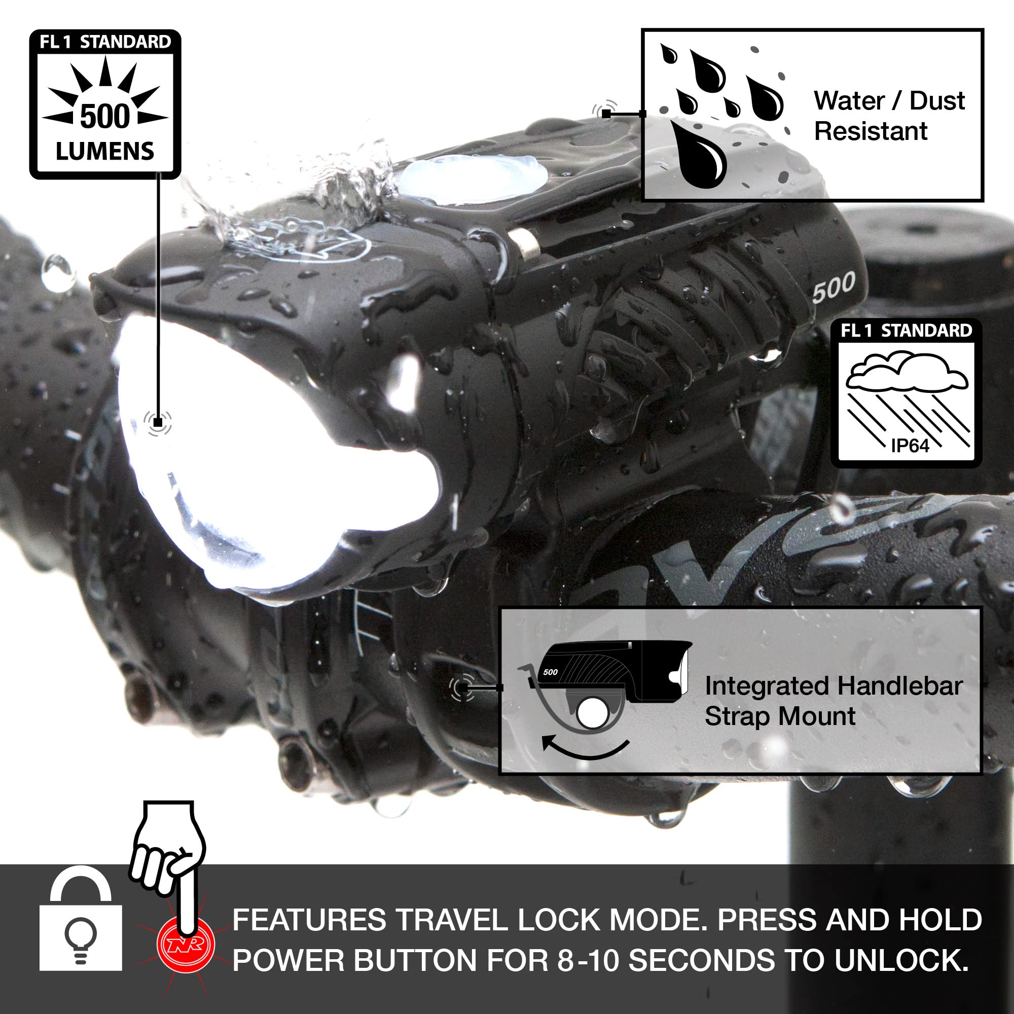 Niterider Swift 500 Headlight