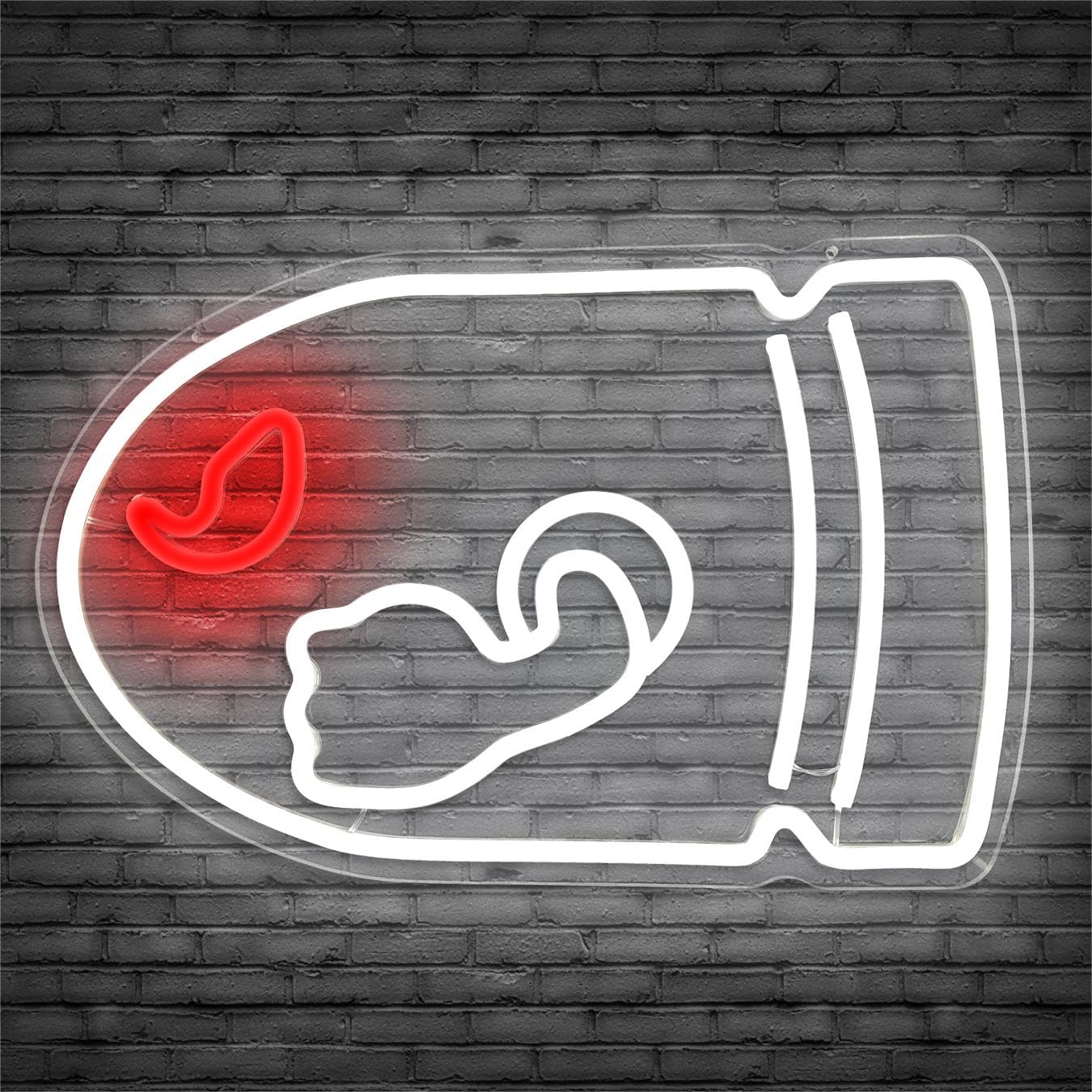 Cheunyar Neon Sign - Dimmable Wall Decor for Game Room, Bedroom, Man Cave - Colourful Acrylic Light Up Sign