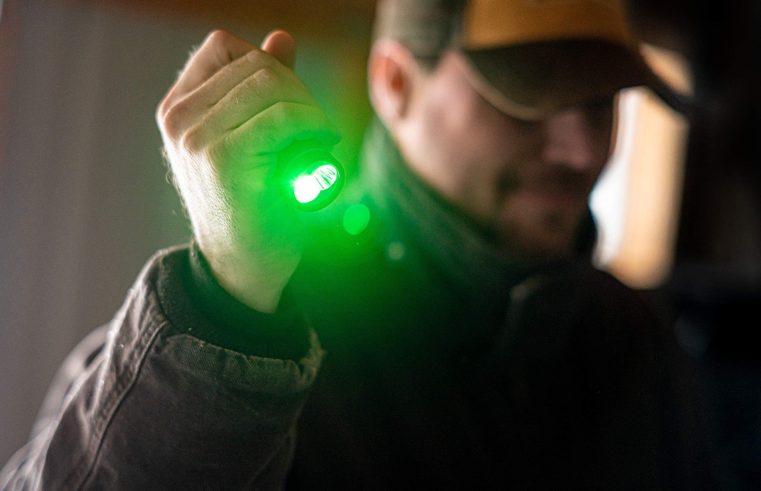 Smith & Wesson Night Guard Quad Beam Flashlight, 4 Color LEDs, Heavy Duty, One Size, Black, Model 1117280