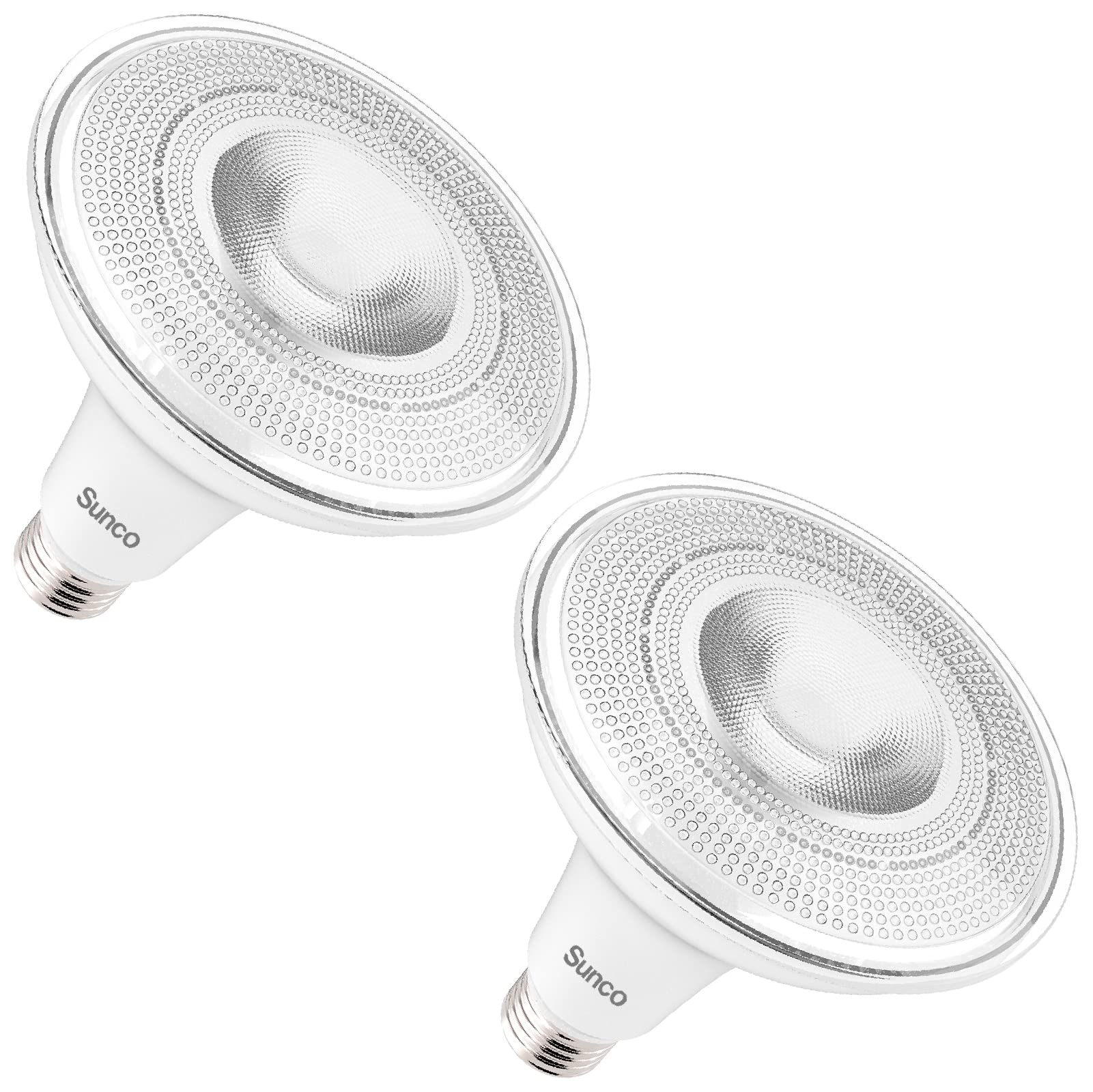 Sunco Outdoor Led Flood Home Patio Driveway Light, Waterproof Par38 Led Bulb, Cri90, 3000K Warm White,1050 Lumens, 100W Equivale