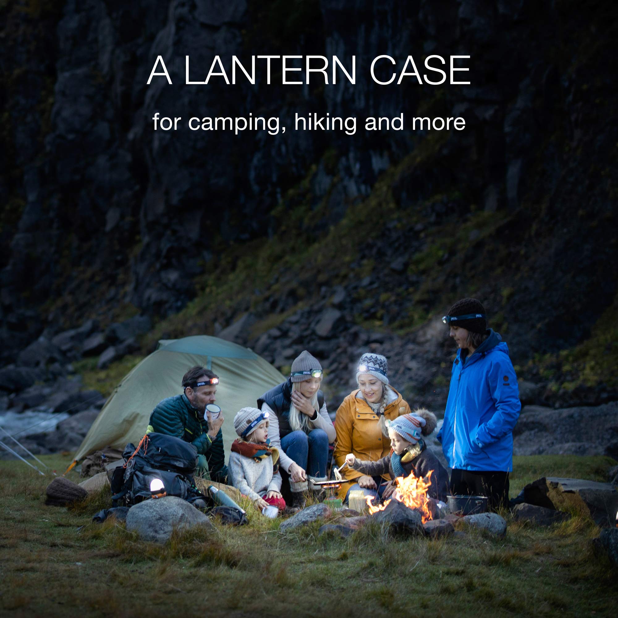 Petzl, Noctilight Lantern Case, Transform Your Headlamp For Camping & Hiking