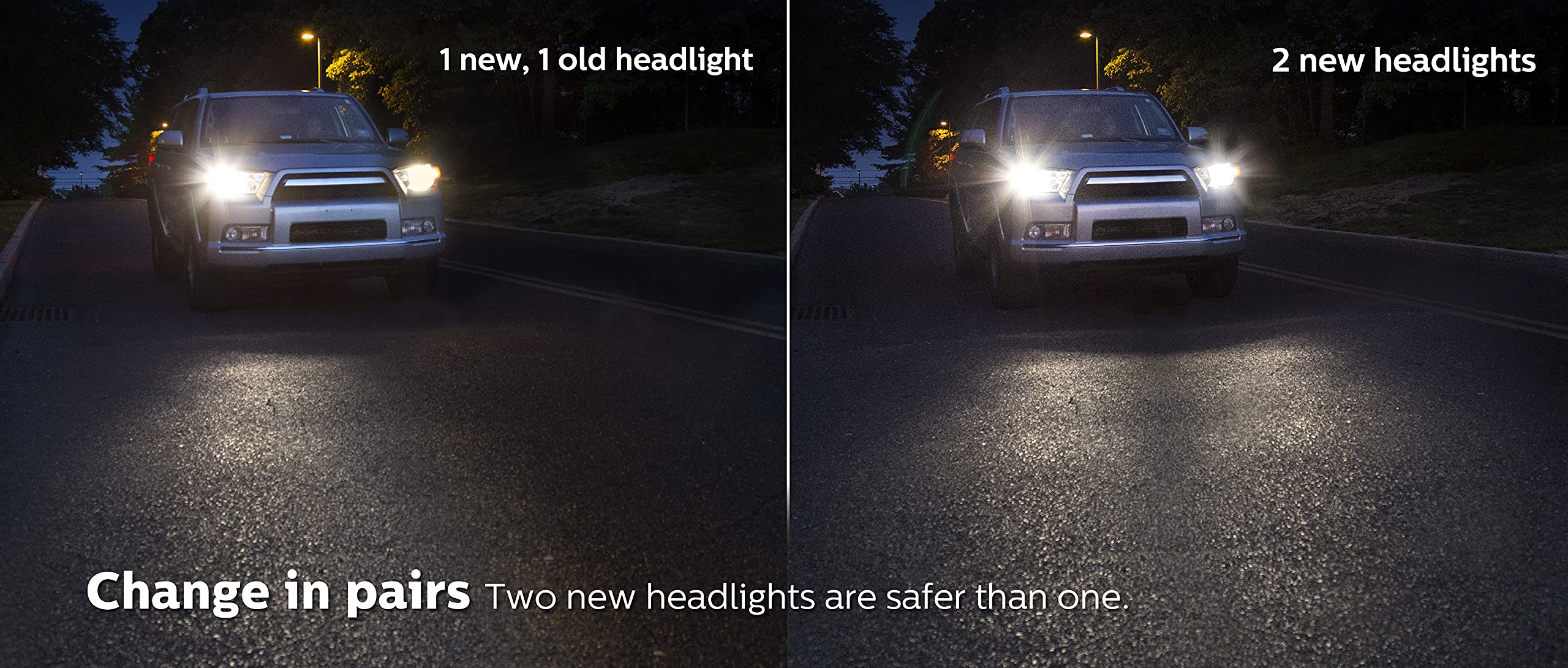 Philips Automotive Lighting H1 VisionPlus Deluxde Upgrade Automotive Replacement Headlight Bulb, Fits Select High Beam, Low Beam