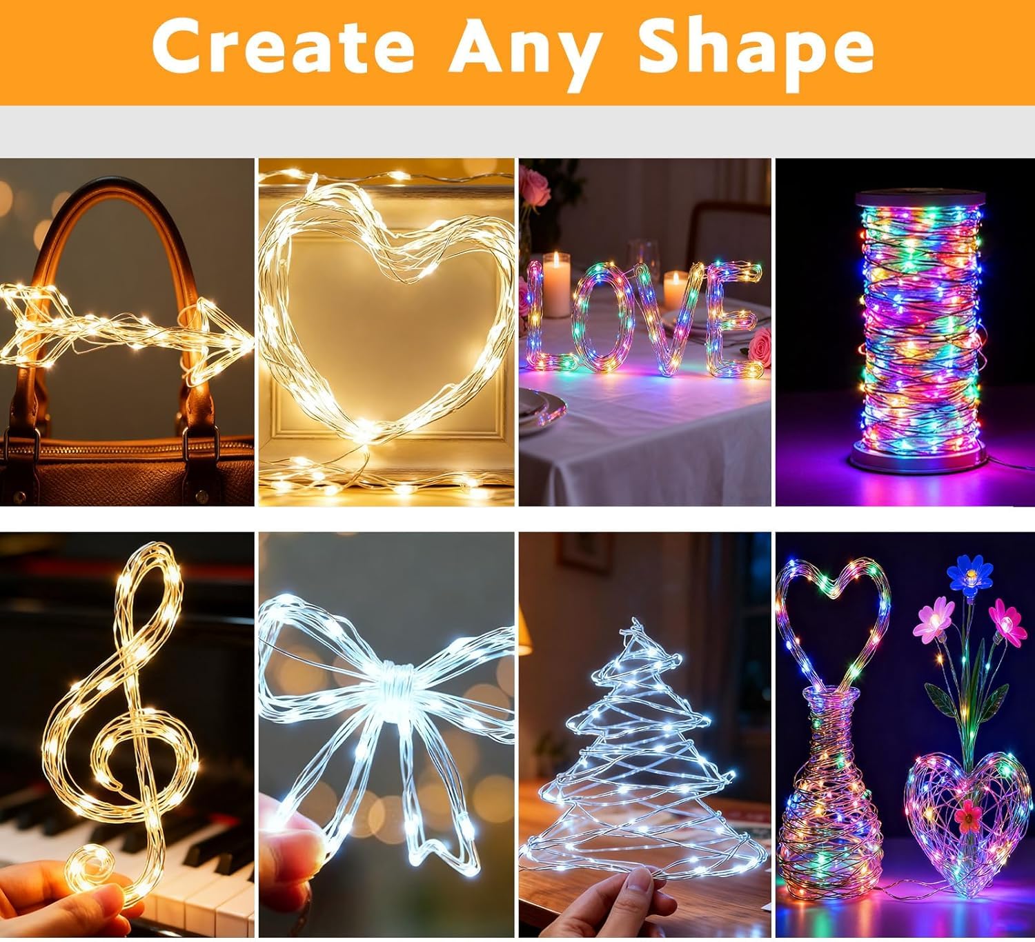 Yjfwal 12 Pack 10Ft 30Led Starry String Lights, Waterproof, Battery Operated, Cool White, 8 Modes Timer For Diy, Wedding, Party, Garden Decor
