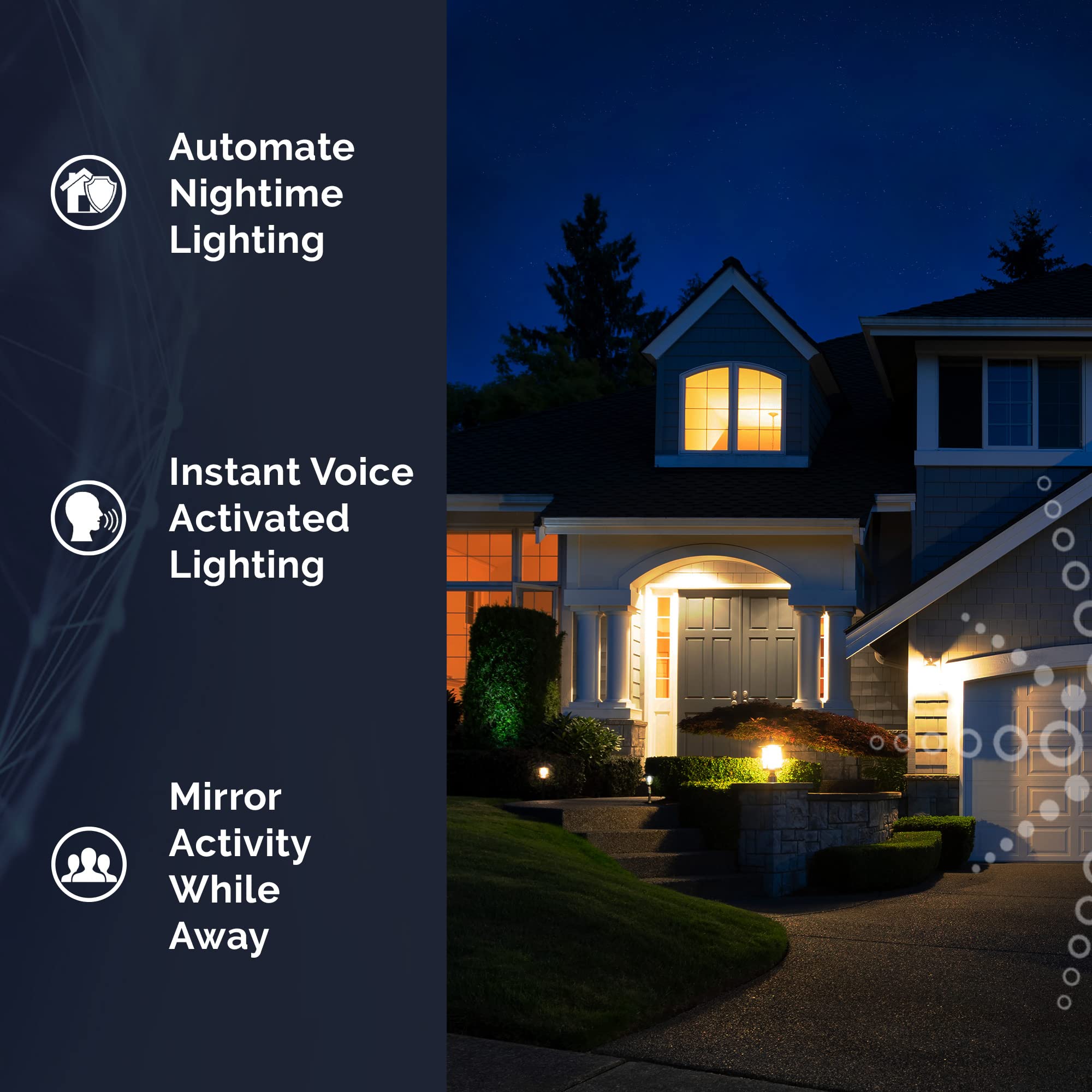 Satco S11258 Starfish 15-Watt Wifi Smart Led Light Bulb, Works With Siri, Alexa, Google Assistant, Smartthings, 2700K-5000K, Par