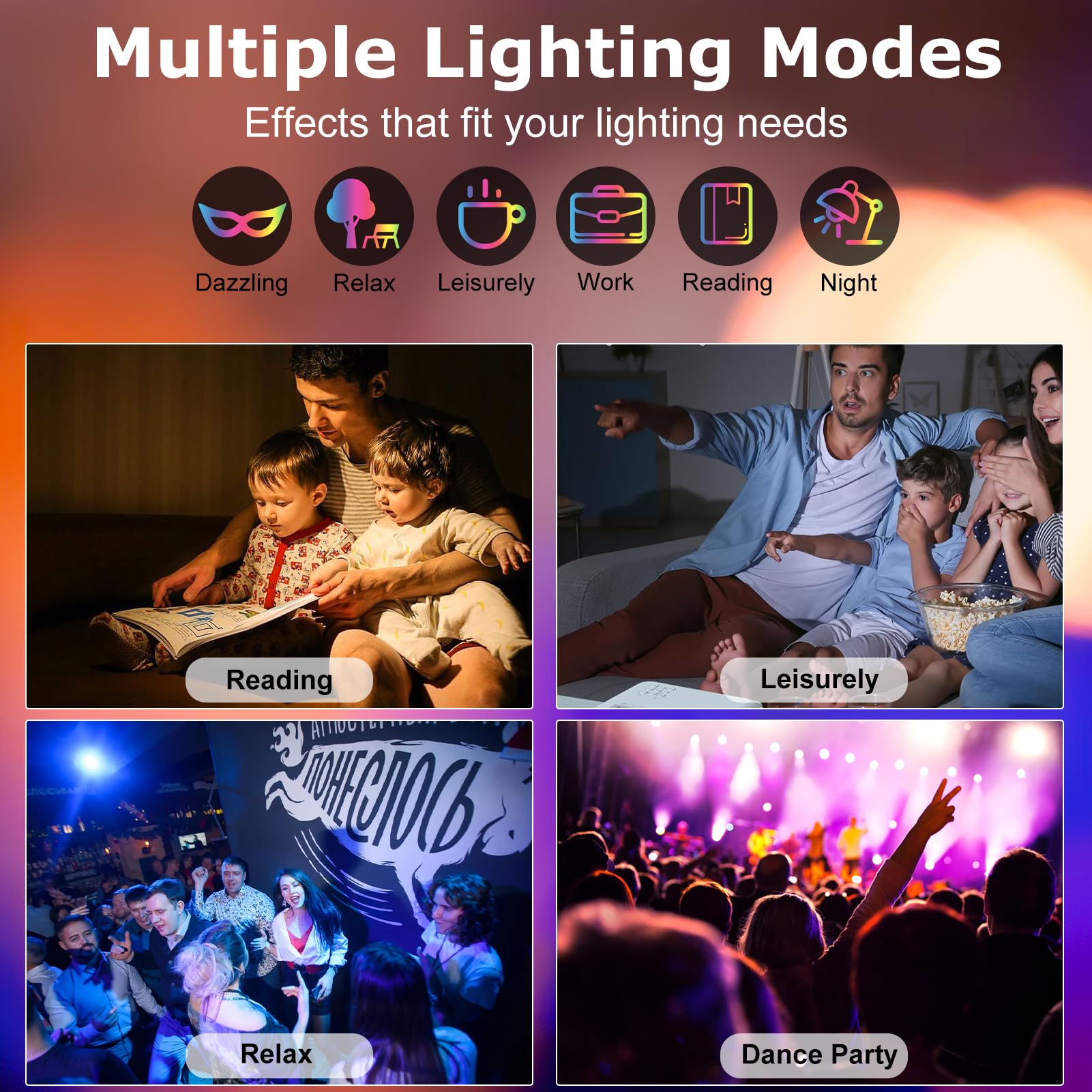 Lightingwill 2 Inch Recessed Lighting  Smart Wifi Led Downlight  5W Led Ceiling Light Compatible With Alexa/Google Assistant  Dimmable Rgb & 2700K-6500K  120V With Driver  Black Trim (4 Pack)