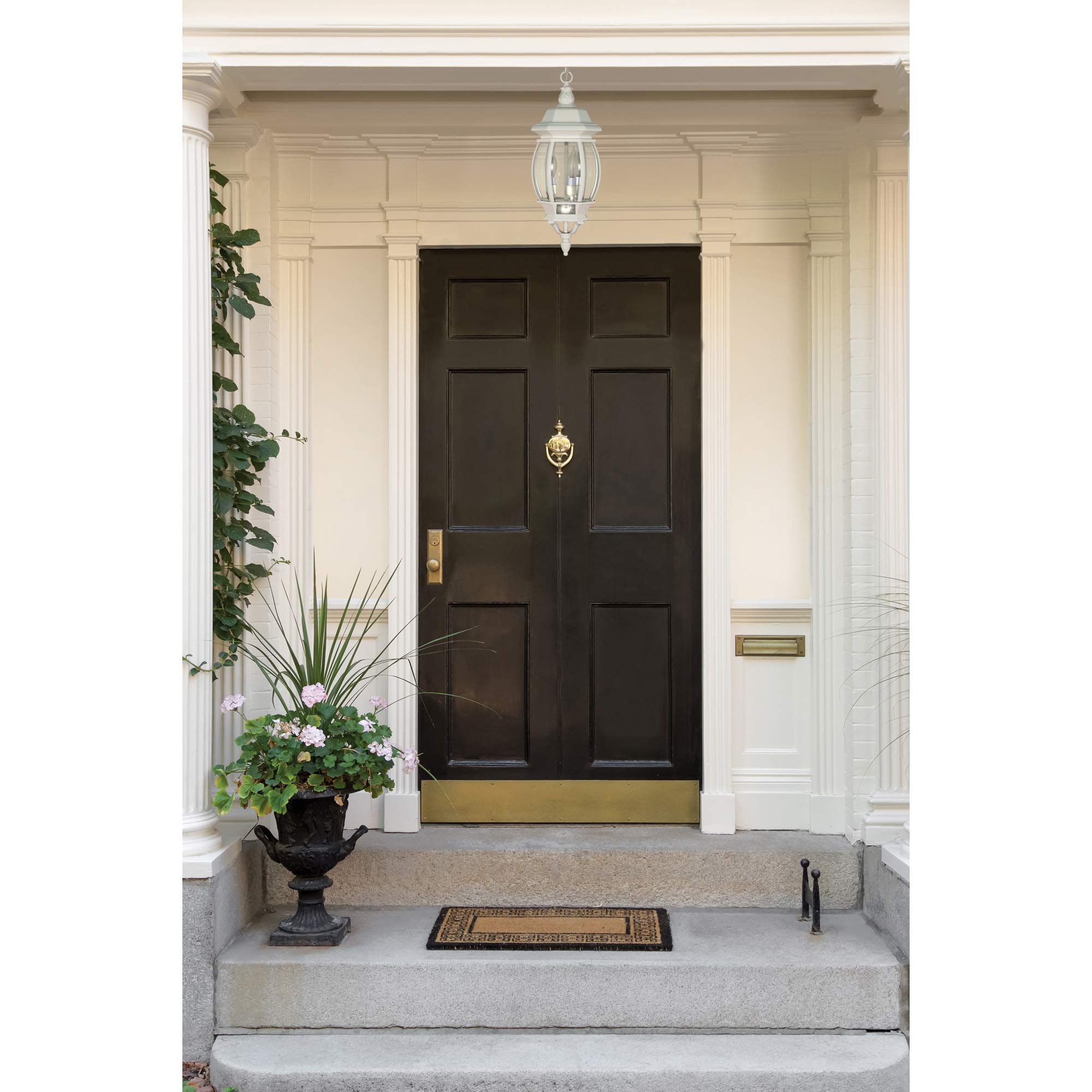 Nuvo 60/894 Three Light Hanging Lantern, White