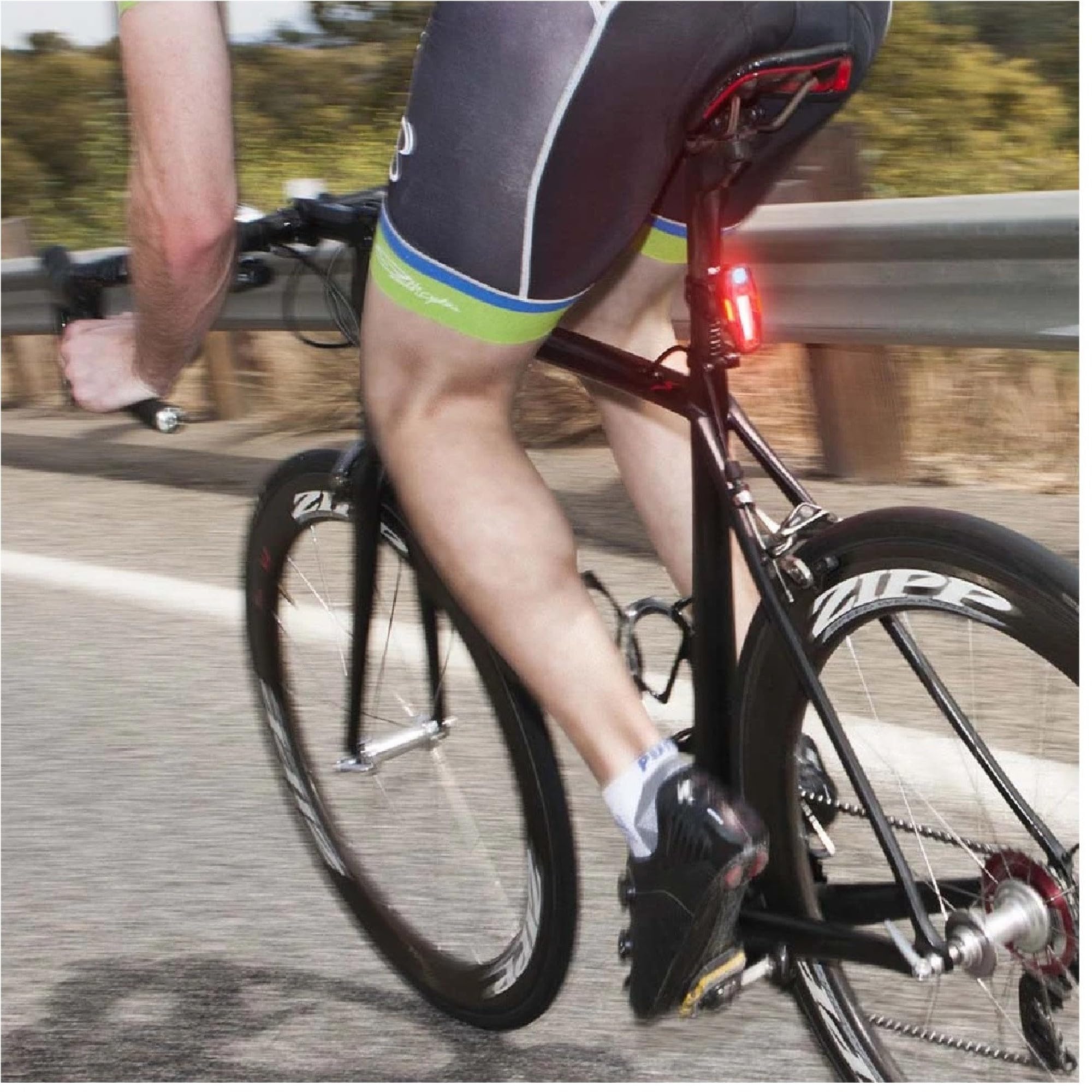 Niterider Sabre 110 Rear Bike Light Led Usb Rechargeable Bicycle Taillight Water Resistant Road City Commuting Cycling Safety, Red (5093)