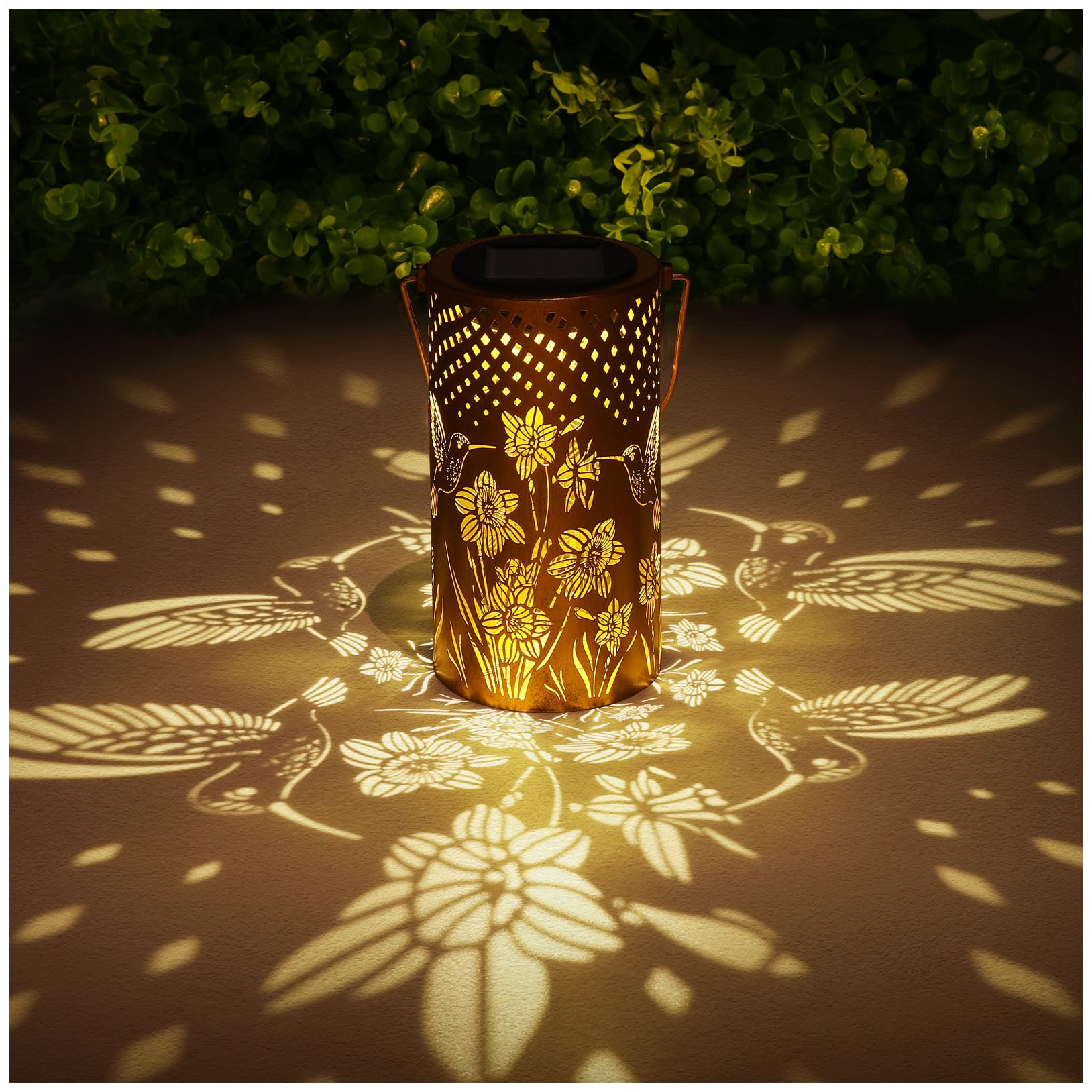 2Pack Hummingbird Solar Light  Birthday Gift For Women  Men  MotherS Day  Thanksgiving  Christmas  New Year Gift. Outdoor Waterproof Lights Hanging Patio Garden Decoration  Outdoor Backyard