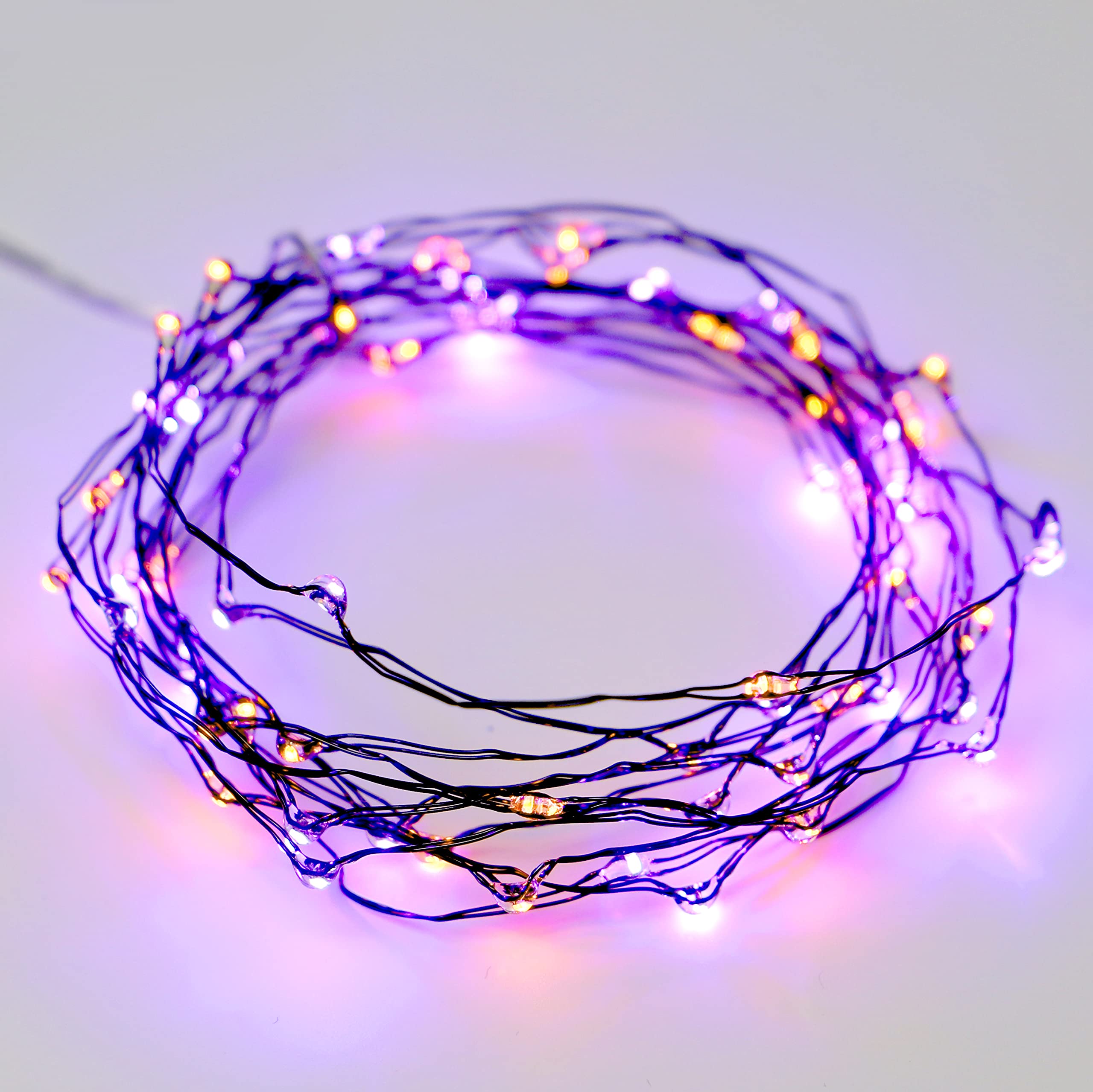 MIYA LIFE Nature Rattan Pumpkin String Lights Fall Garland with Lights Battery Operated with Remote - Perfect Thanksgiving Hallo