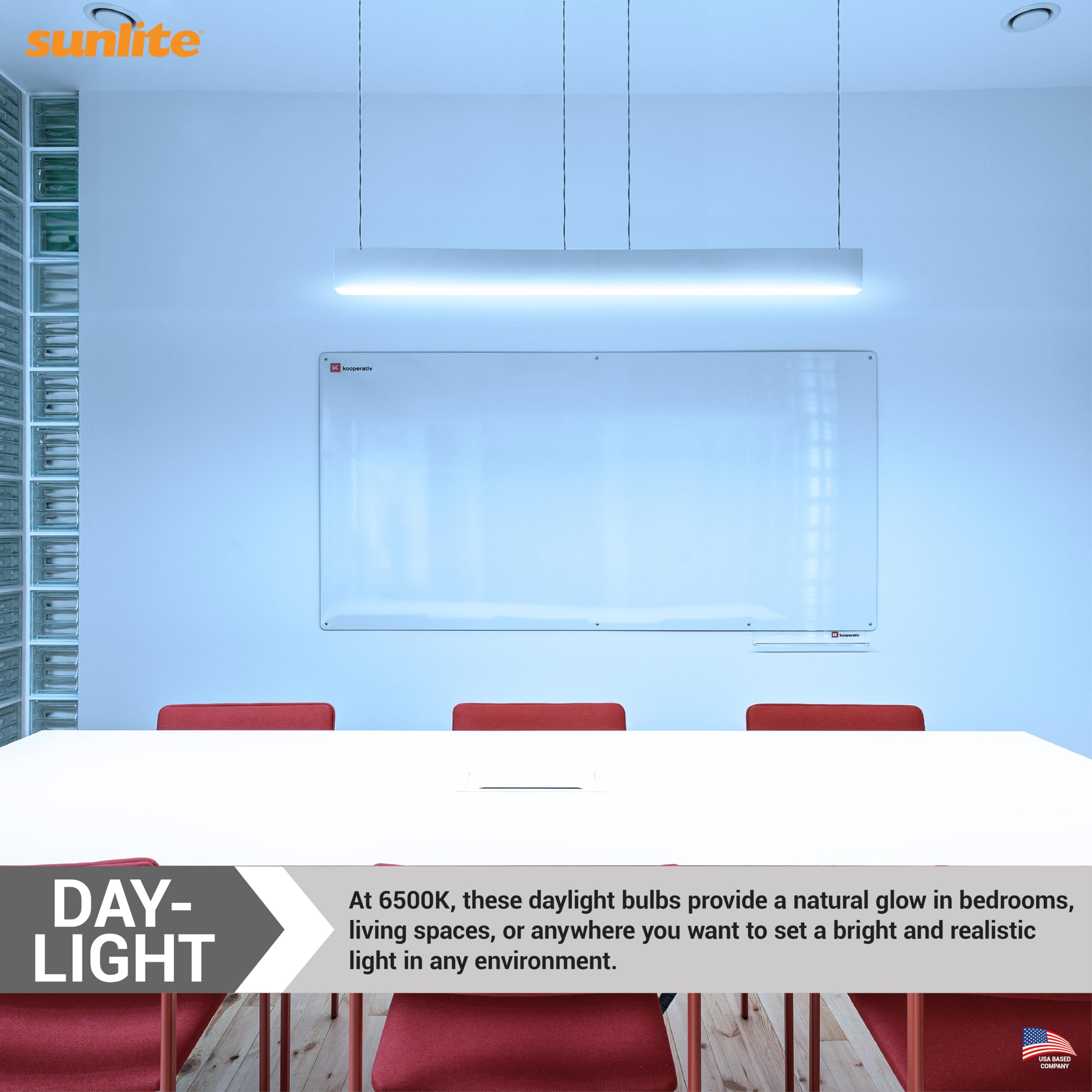 Sunlite 21-Inch F13T5/DL T5 Linear Fluorescent Lamp, 13W, 750 Lumens, 6500K Daylight, Mini G5 Bi-P