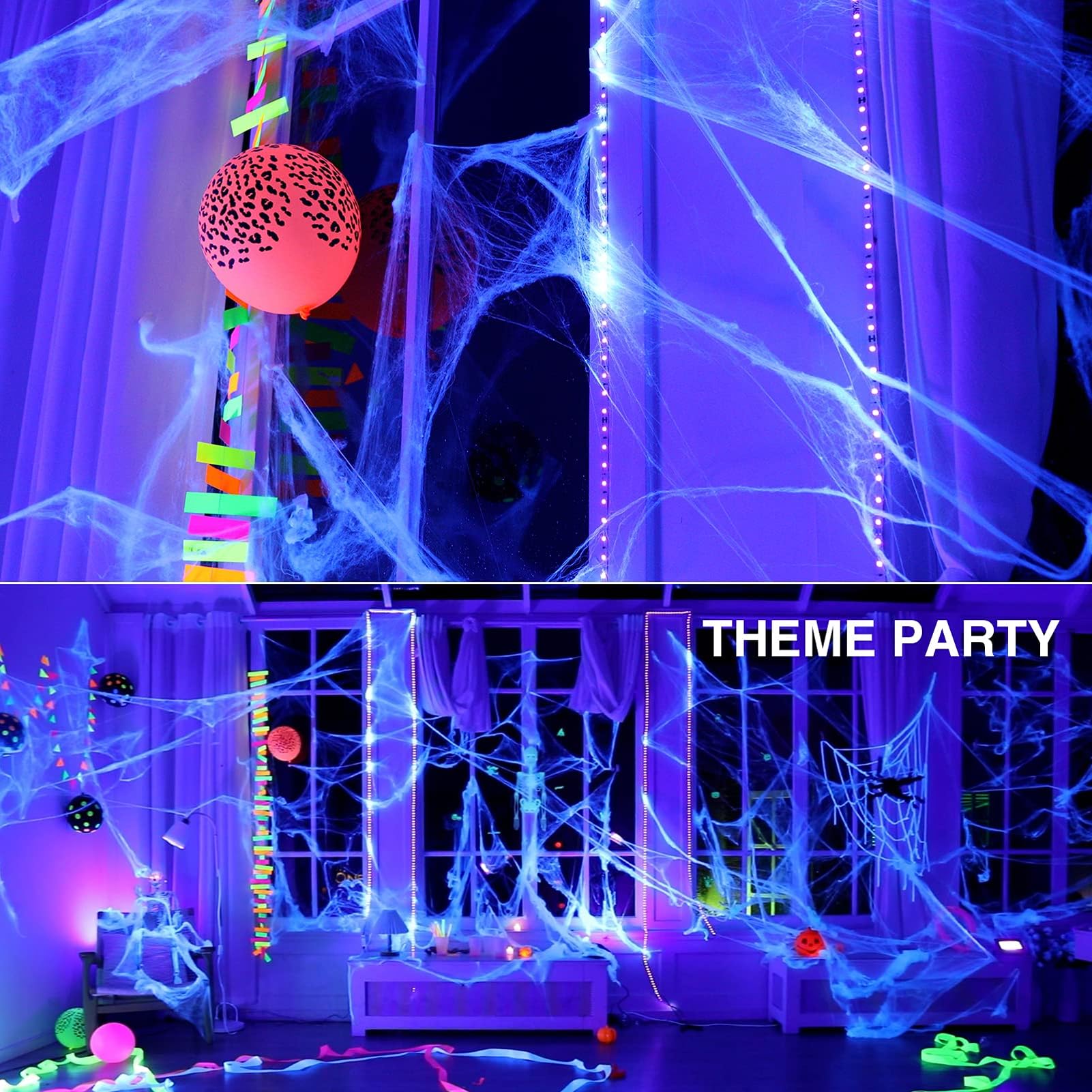 Led Uv Black Light Strip Kit, Ultraviolet Waterproof Ip65 32.8Ft/10M 3528 600Leds, 395Nm-405Nm Blacklight For Dj Bar Club Party Decor Night Fishing With 12V Power Supply