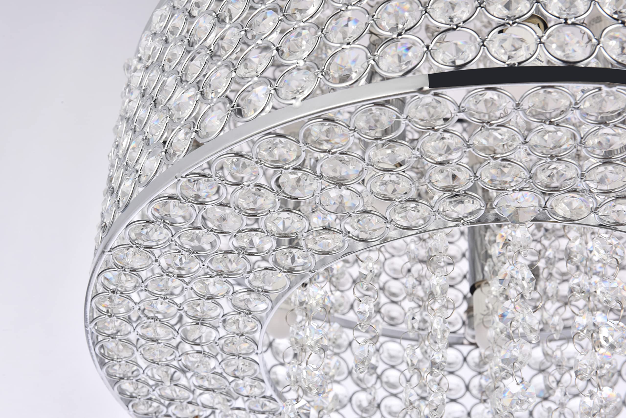 Elegant Lighting Amelie - Six Light Pendant