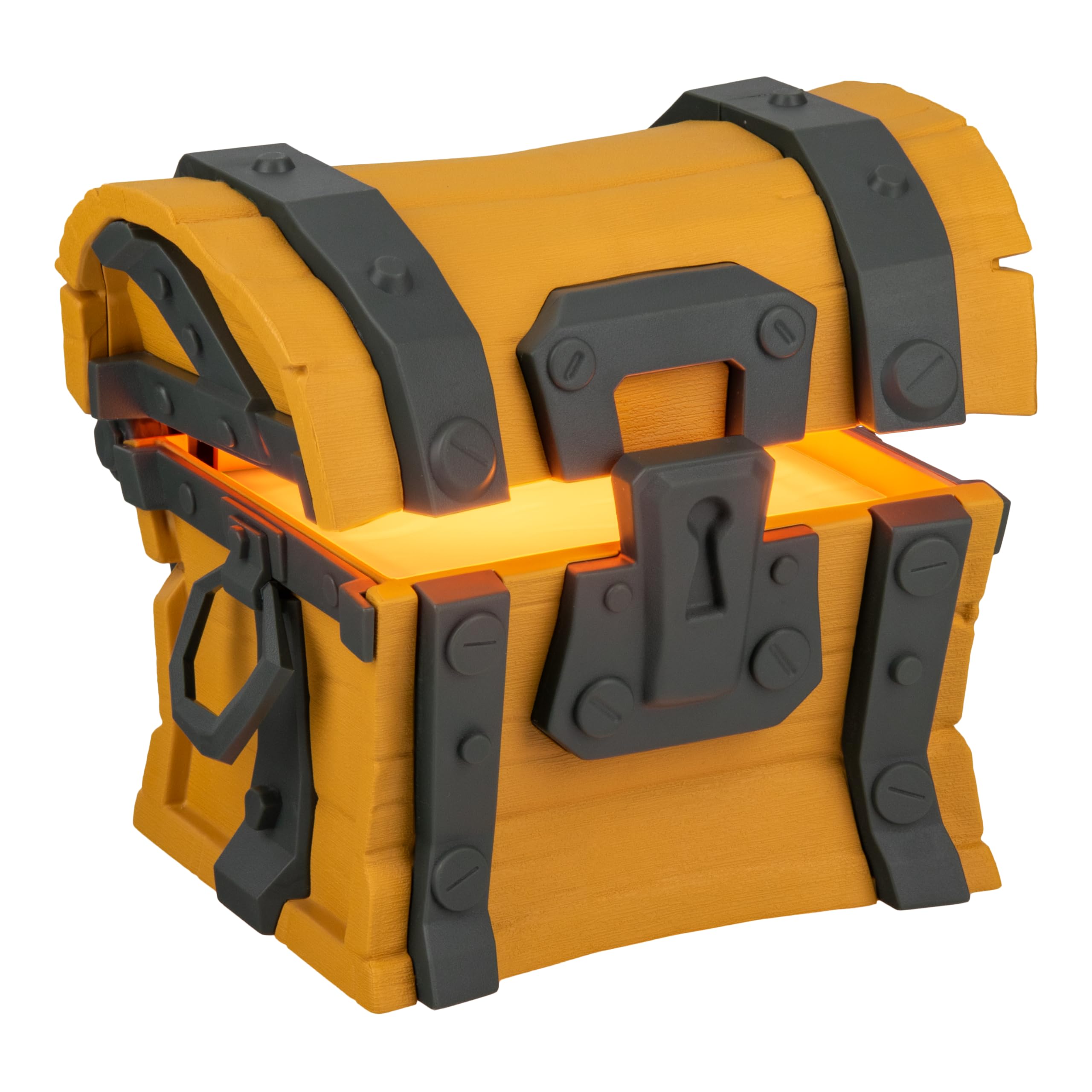 Fortnite Loot Chest Light with Sound, Officially Licensed Merchandise, Gaming D  cor for Home, Gift for Boys and Girls, Battery 
