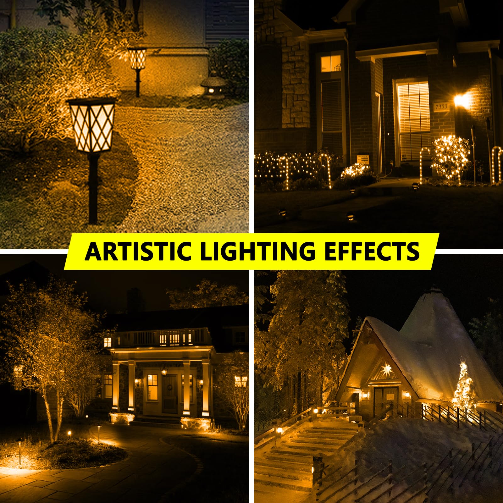 Wiyifada Led A19 Orange Light Bulb 8 Pack, 9W E26 Base For Home, Party & Holiday Lighting