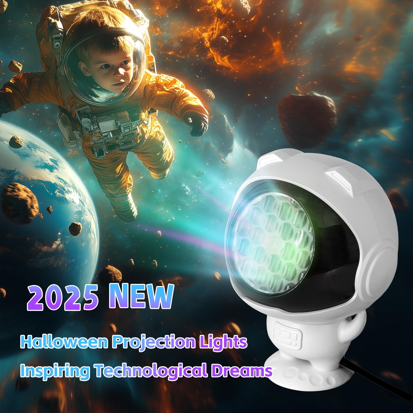 Halloween Projector Lights Outdoor/Indoor  Led Lights Projector For Halloween Decorations  Holiday Projector For Halloween Party 2025 Upgrade Halloween Indoor For Home Halloween Gift