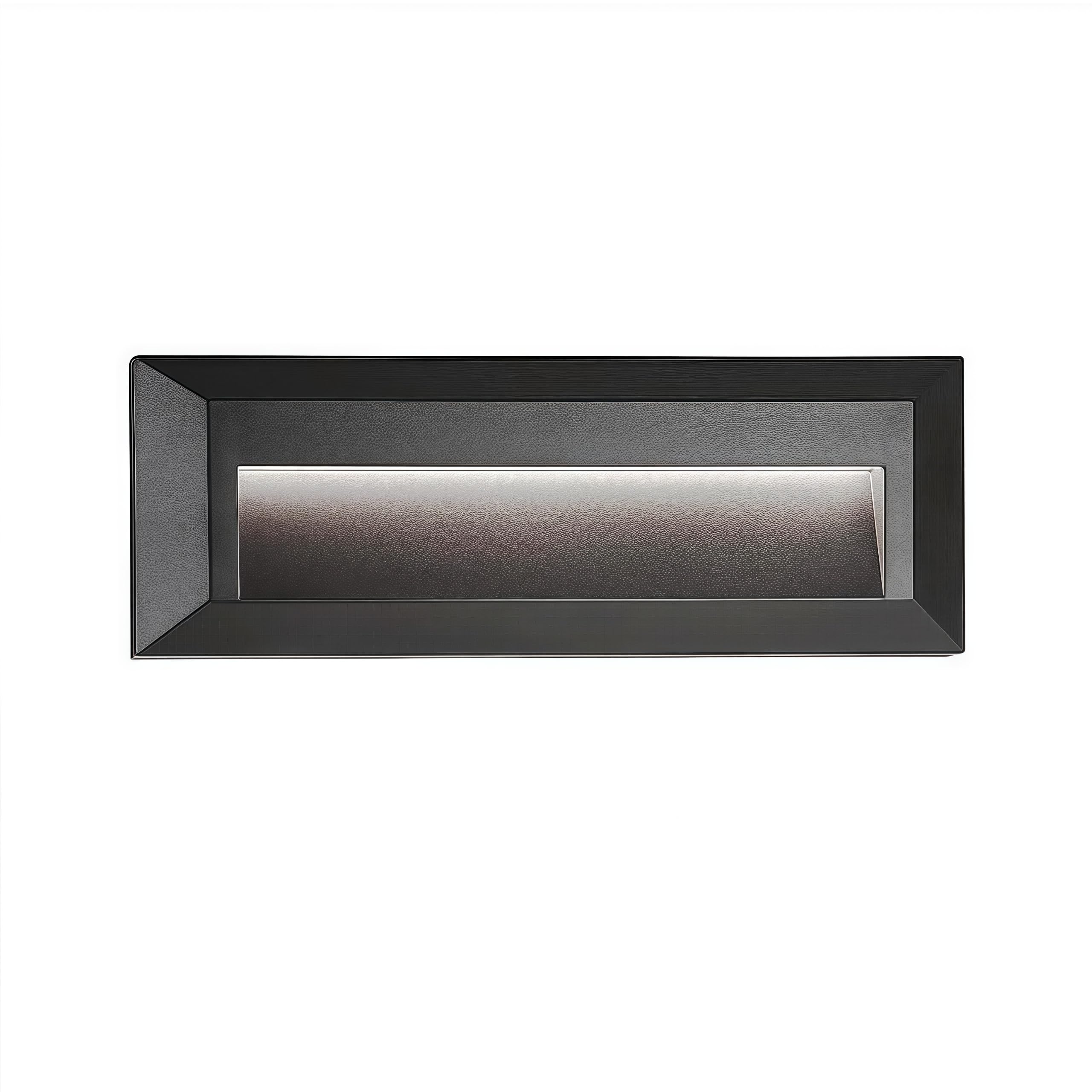 ZONK Outdoor Indoor Step Lights, Waterproof IP65, 2W 4000K Neutral White, 9.06 Inch, Black, Model 01P2302Black