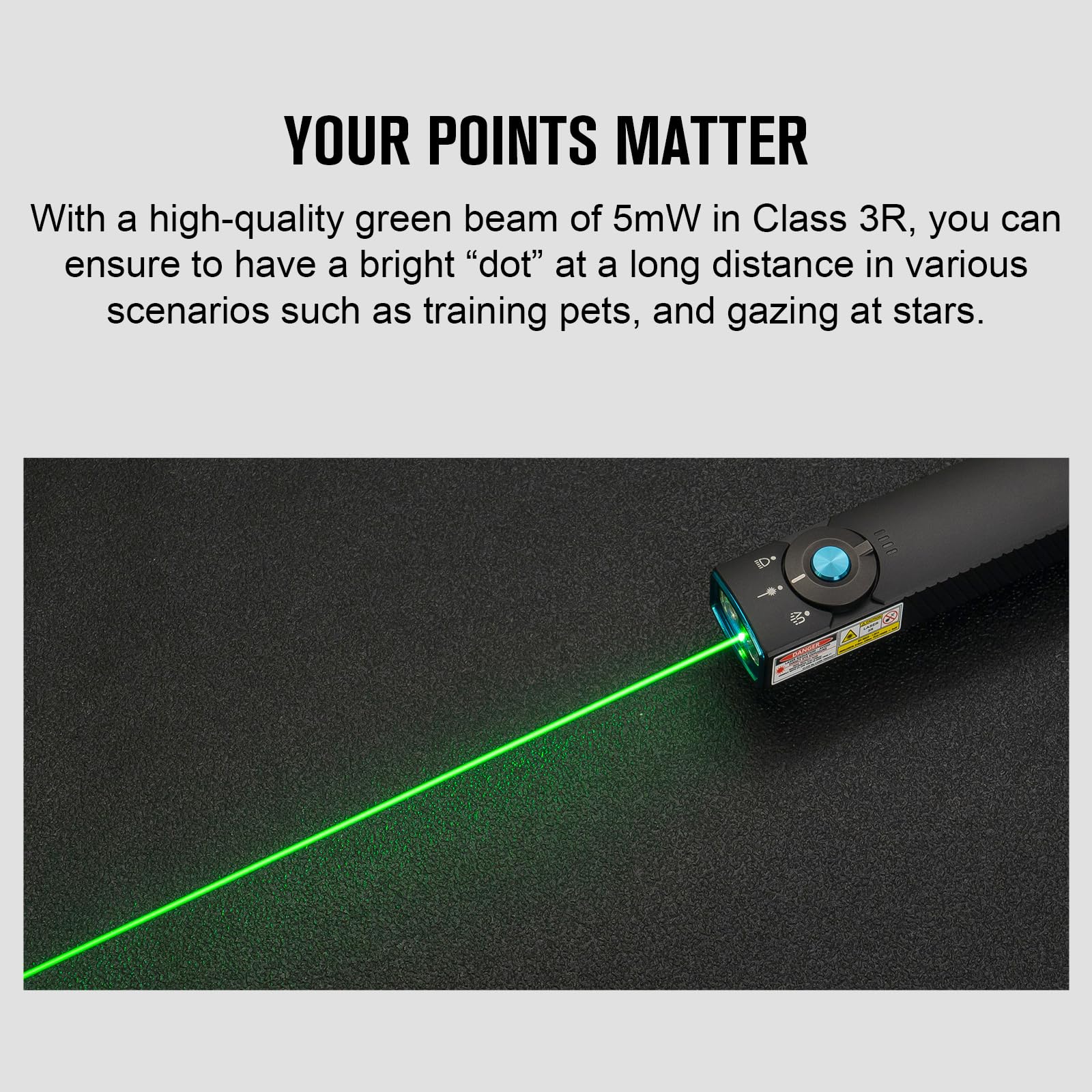 OLIGHT Arkfeld Pro EDC Flat Flashlight - 1300 Lumens, Green Beam, UV & White LED, Aluminum, Black