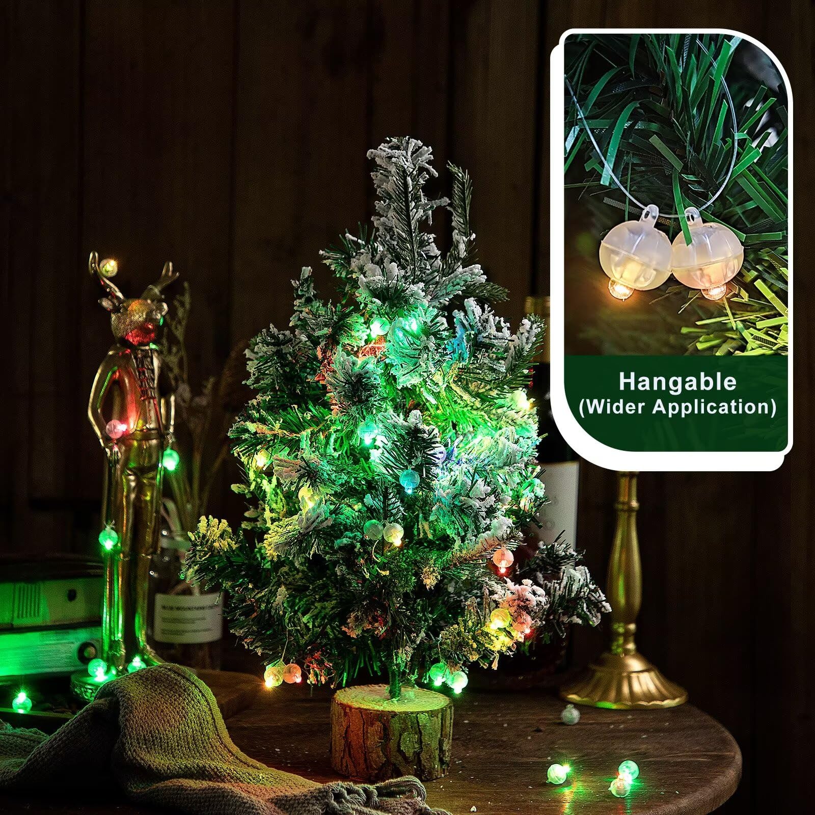 100Pcs Balloon Lights Comes With A Lanyard, Long Standby Time Mini Ball Light, Round Led Multicolor Flash Ball Lamp For Paper La