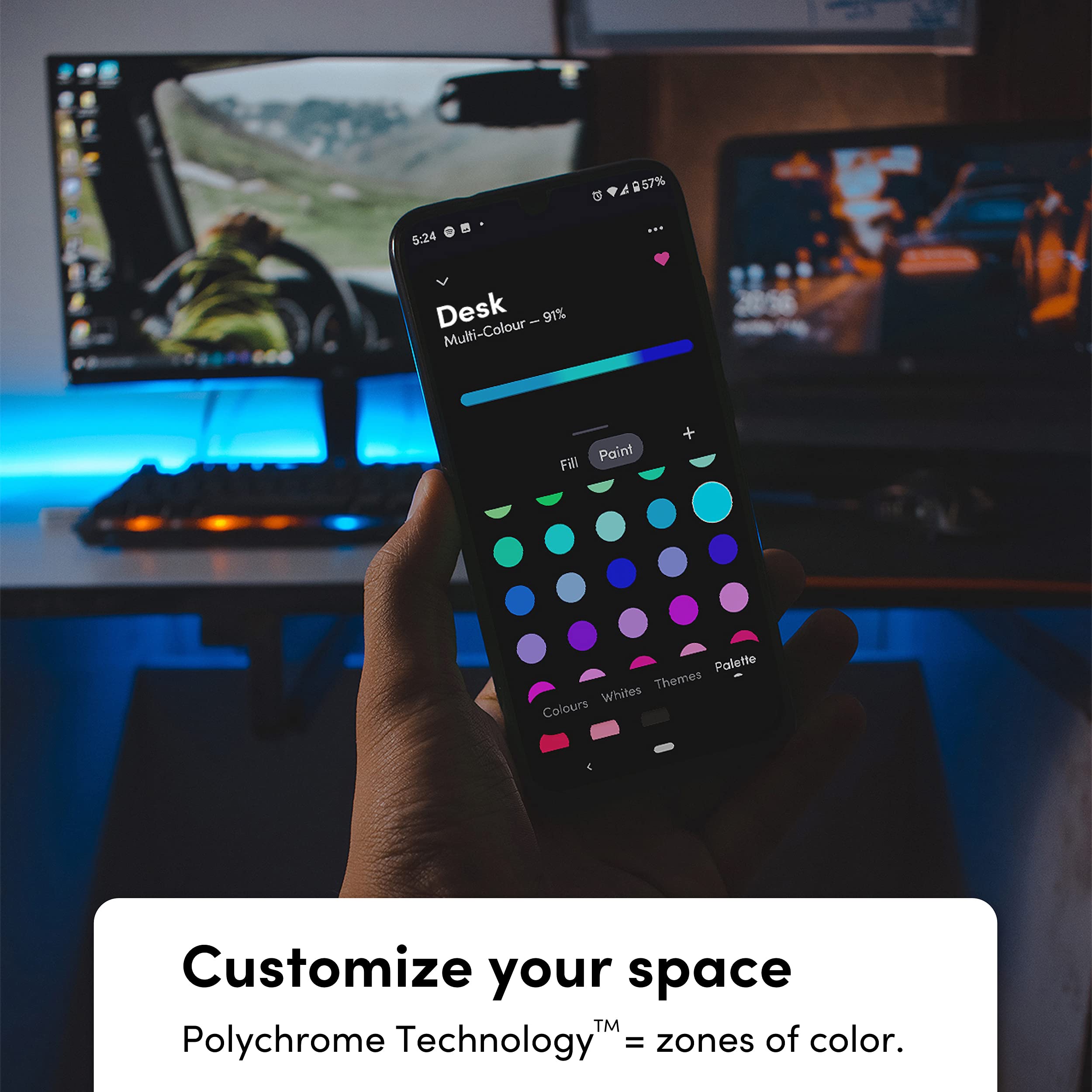 Lifx Gamer Bundle - With 2 Color 1100 Lumen Smart Bulb And 80? Led Smart Lightstrip