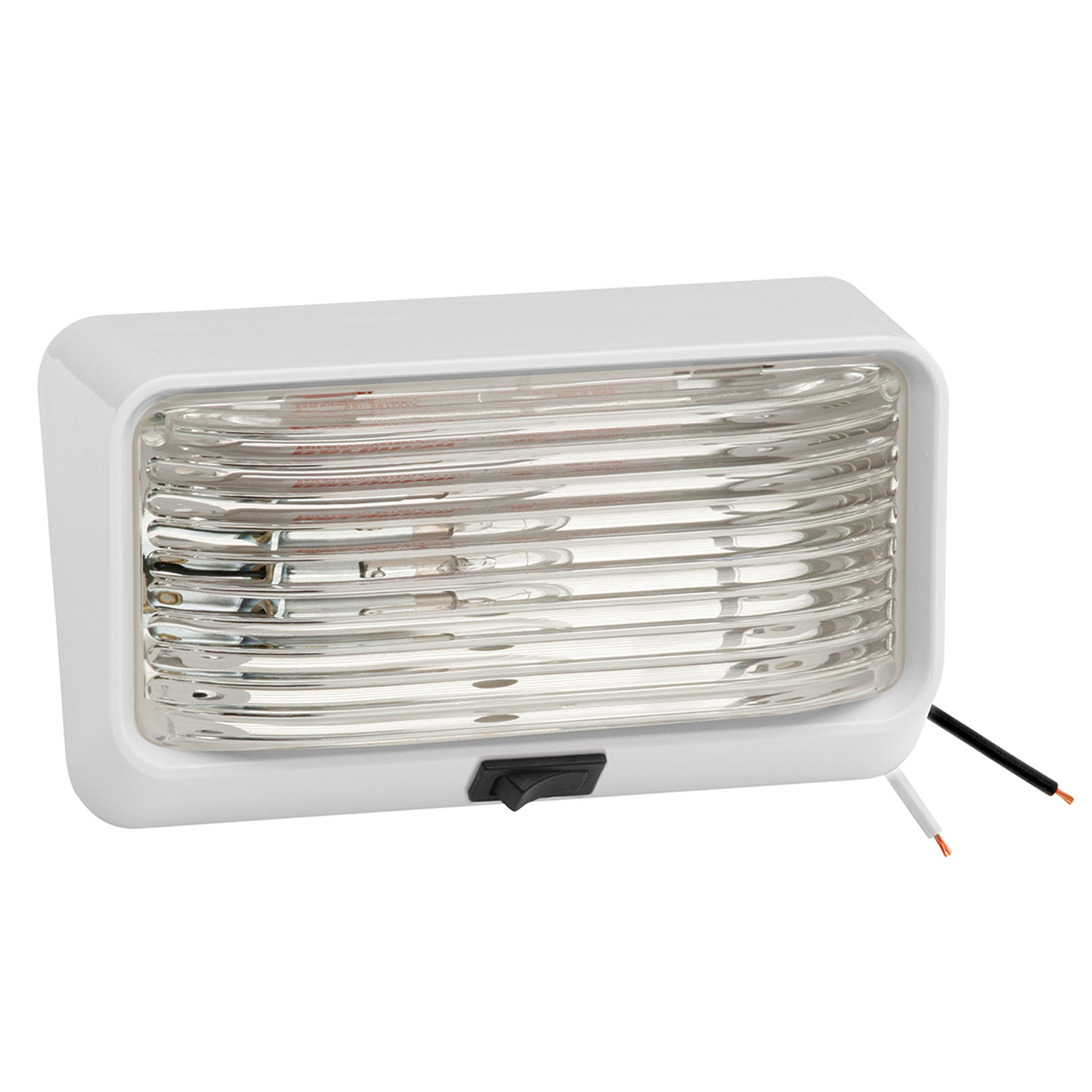 Bargman 34-78-517 Porch Light #78 - Clear with White Base