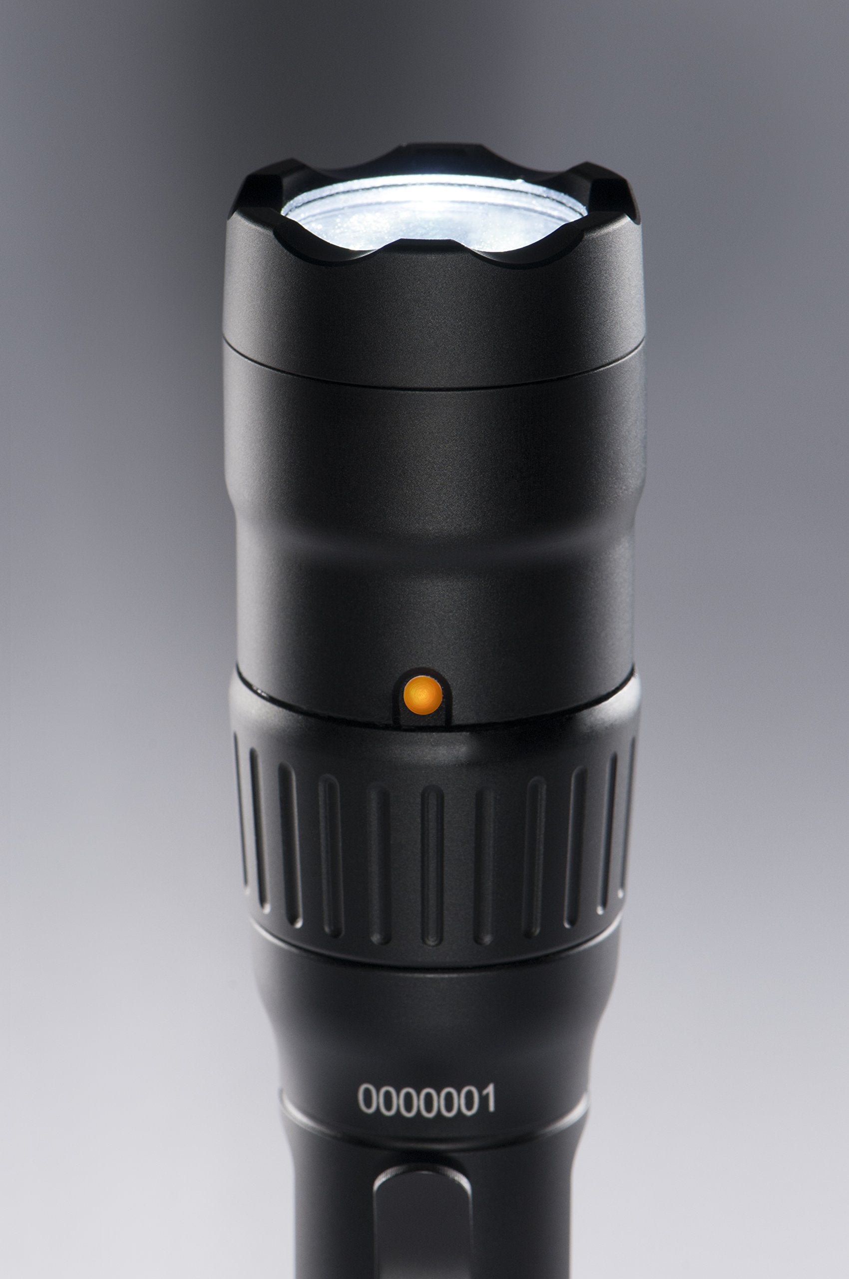 Pelican 7600 Rechargeable LED Tactical Flashlight, One Size, Black, Model 076000-0000-110, Synthetic Material