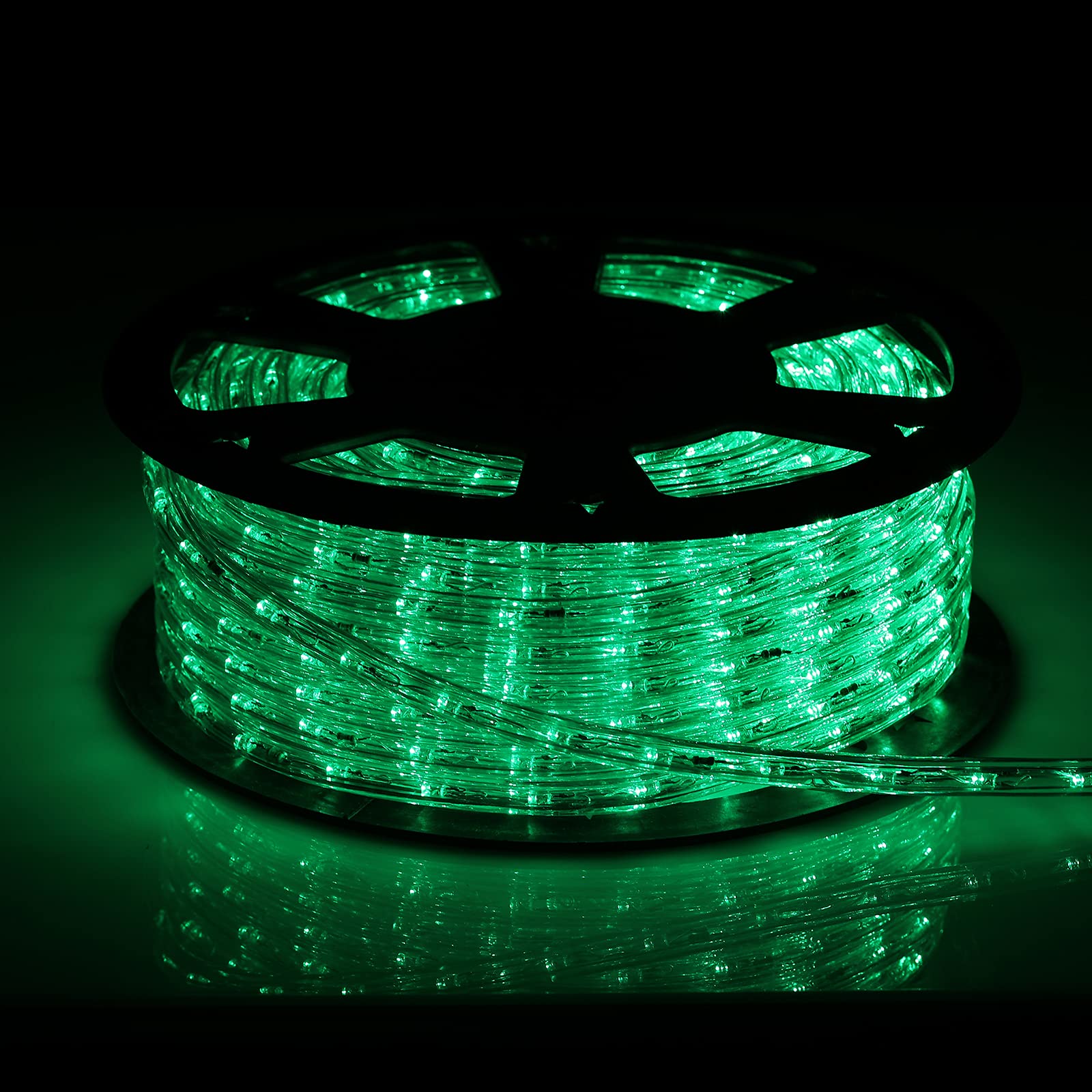 100Ft Blue LED Rope Lights, Outdoor String Lights Waterproof Decorative Lighting for Indoor/Outdoor, Camper Lights for Outside,