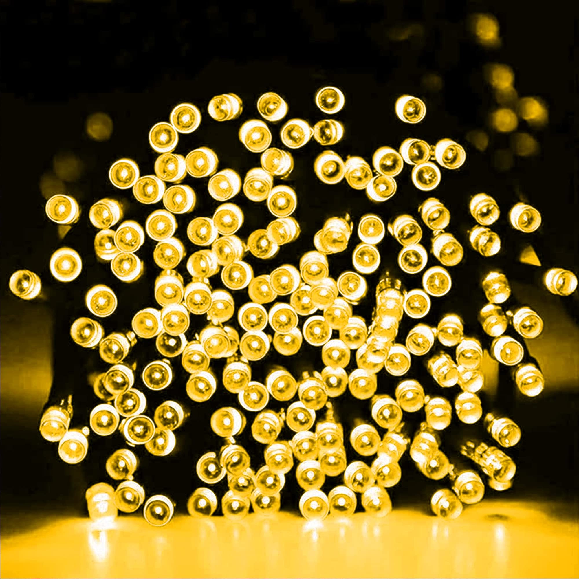 Dazzle Bright Christmas String Lights, 100 LED 33 FT Connectable Fairy Lights with 8 Modes, Waterproof Christmas Decorations for
