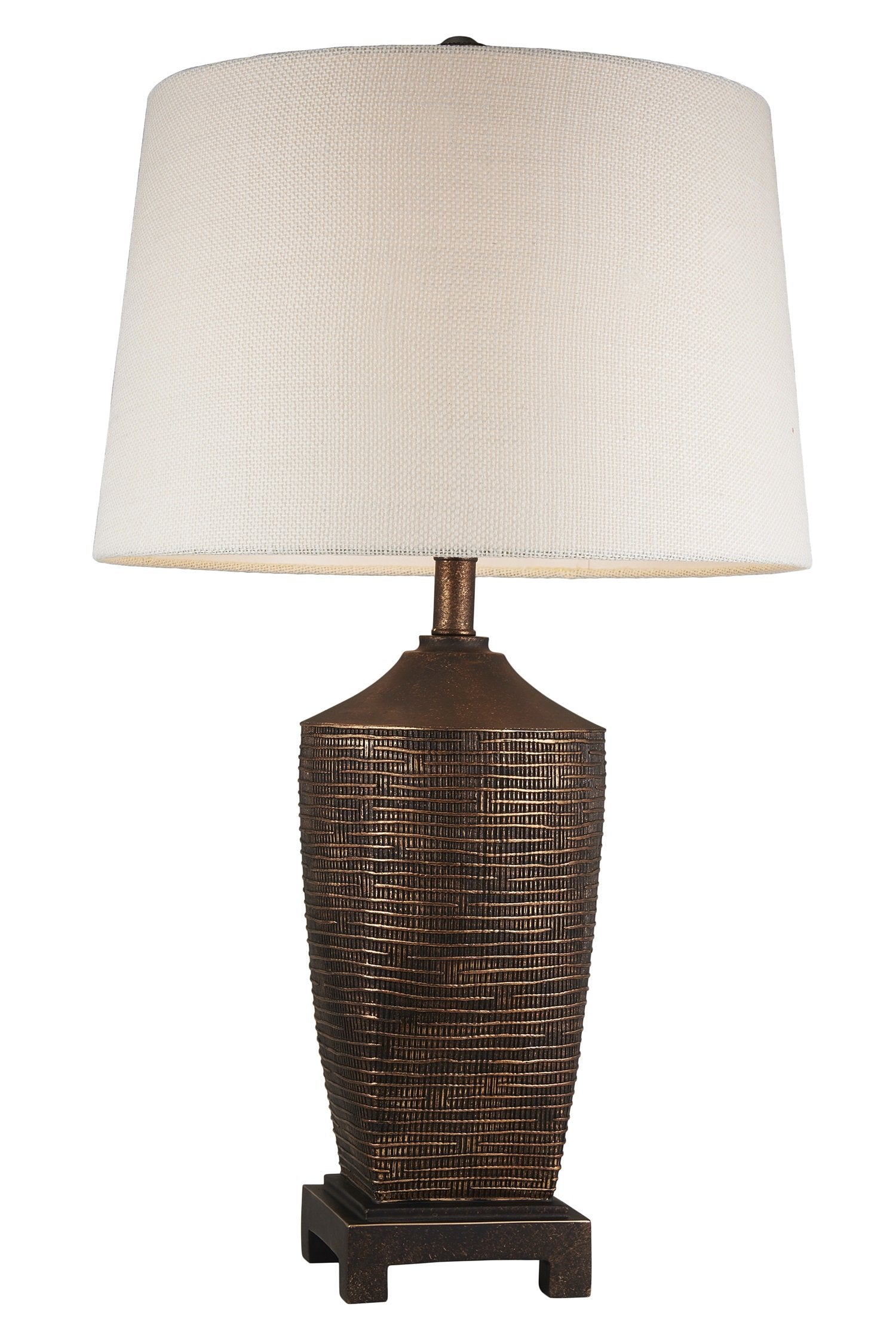 OK Lighting Kayan Table Lamp 30in H Resin Brown Model OK-4287T