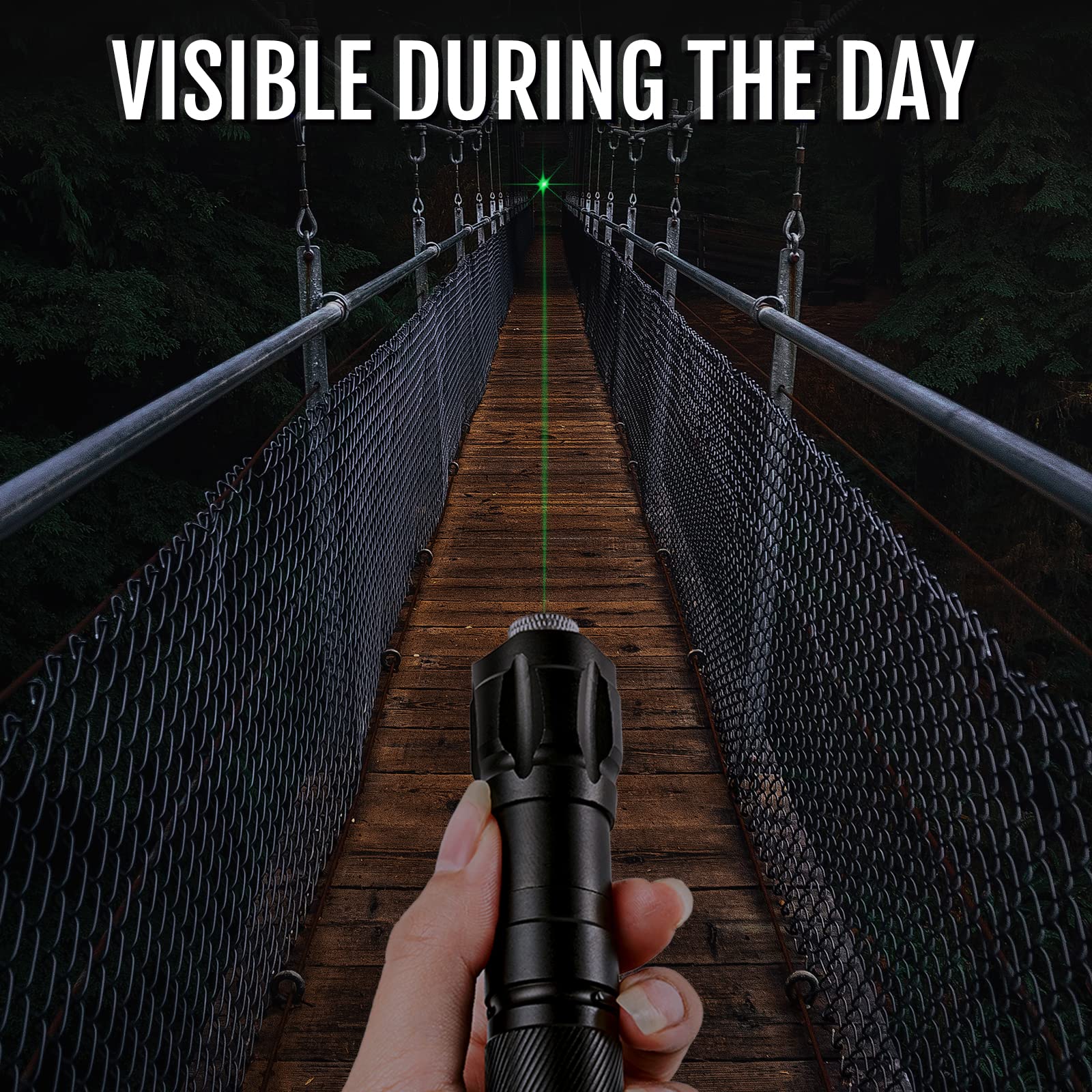 Hilimse 3000 Lumen Round Aluminum Led Laser Pointer With Various Lighting Patterns, High Performance