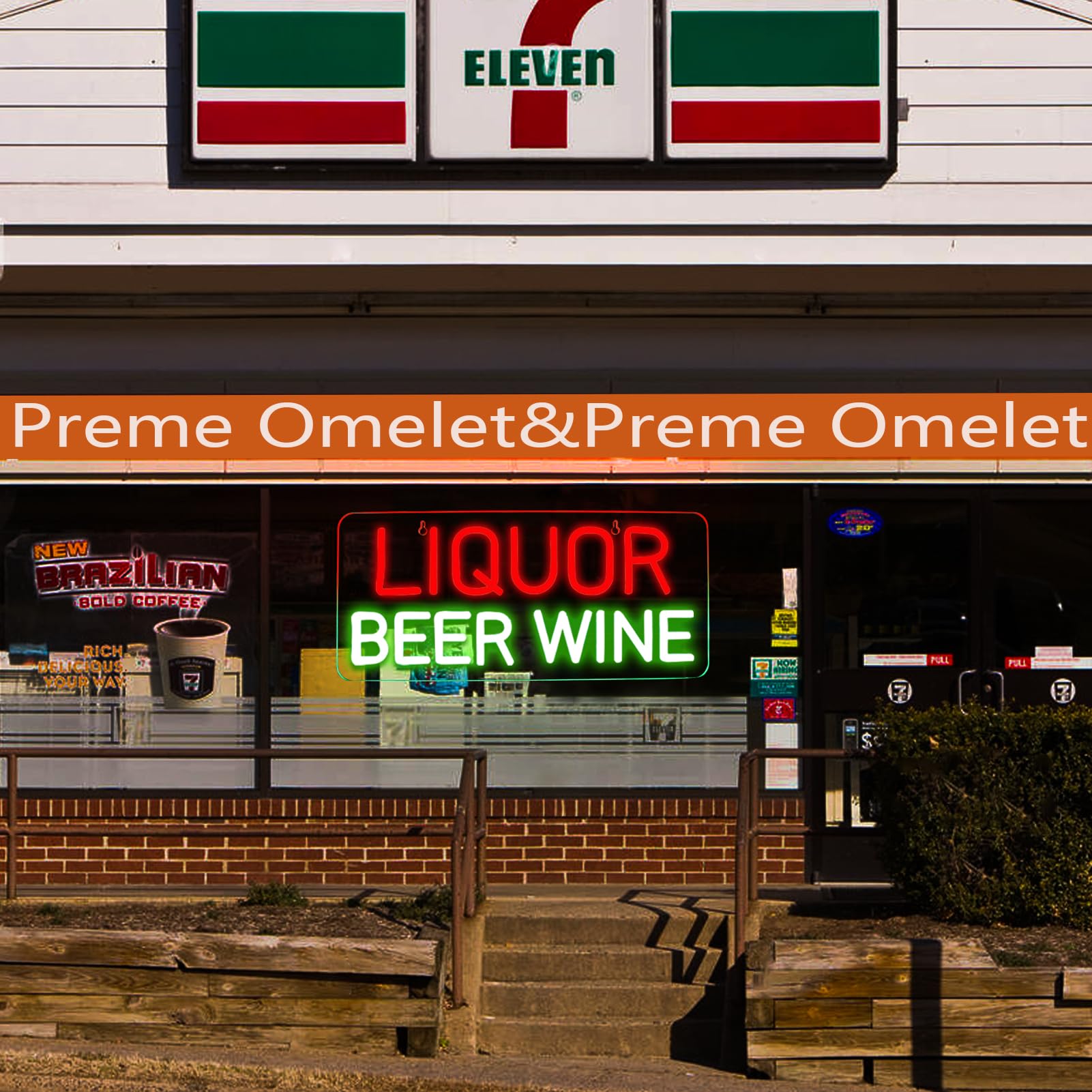 JFLLamp Neon Wall Sign - LED Decor for Bedroom, 16.1inx7in, Plastic, Red+Green, Model Liquor malt-inspired Wine-001