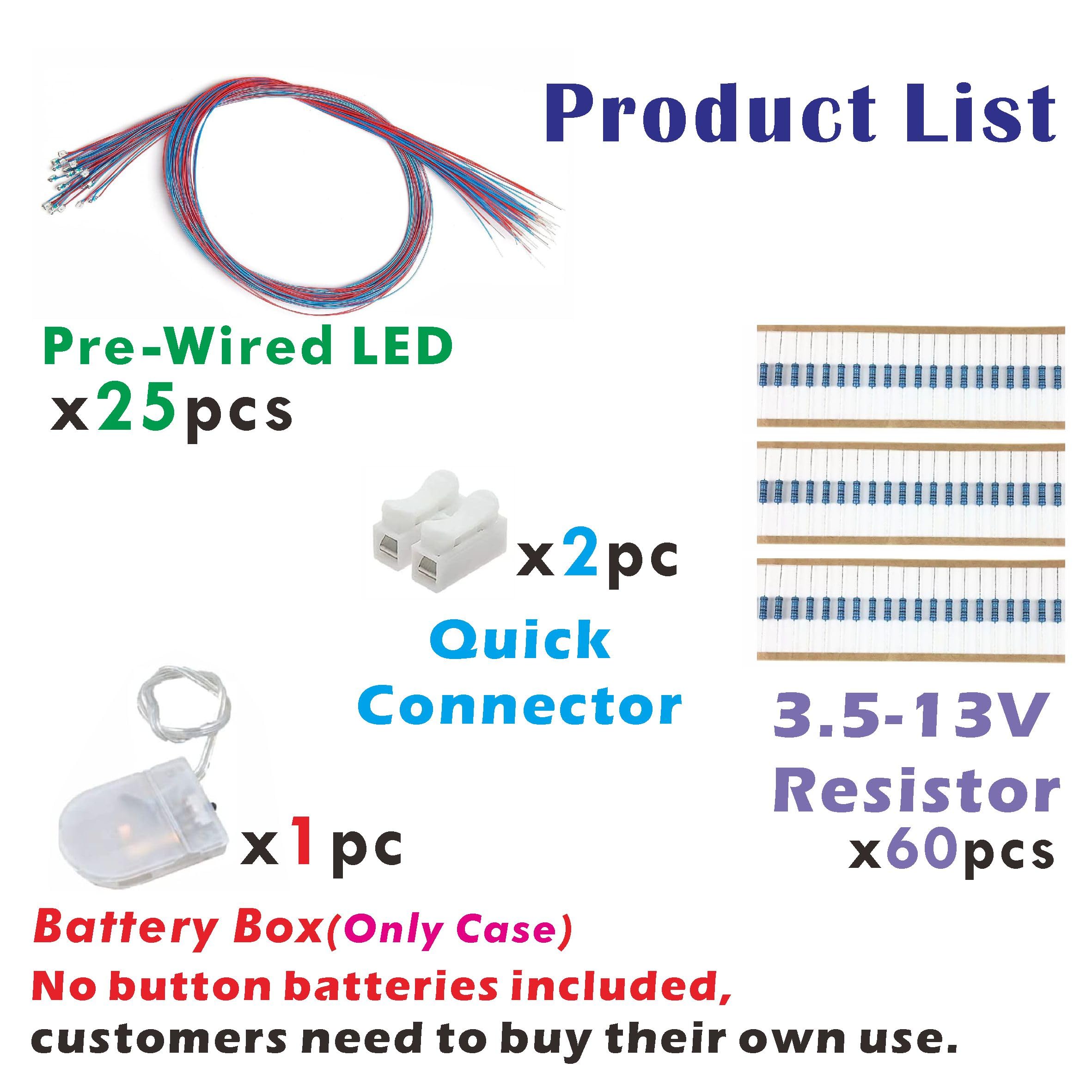 ZZHOB 0805 SMD LED Micro LEDs, Continuous White Light, 25 Count, Copper, Model L-0402, White