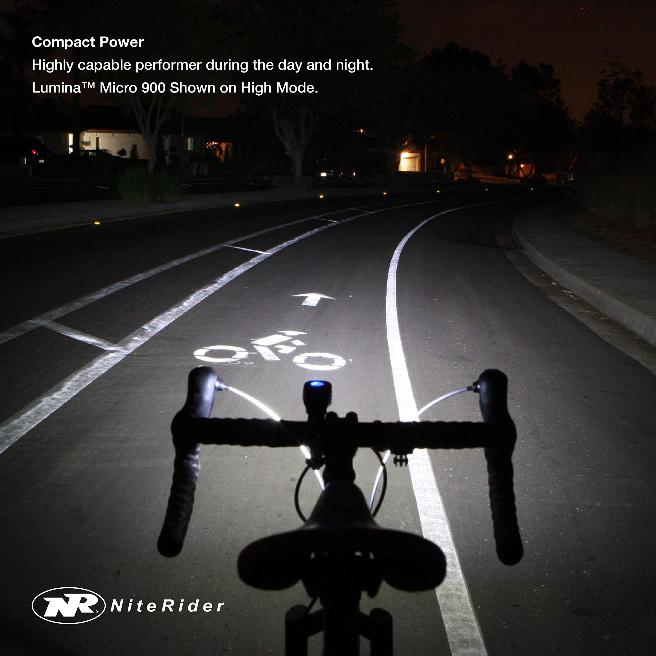 Niterider Lumina Micro 900 Front Bike Light Led Usb Rechargeable Water Resistant Mountain Road Commuting City Urban Cycling Safety Flashlight