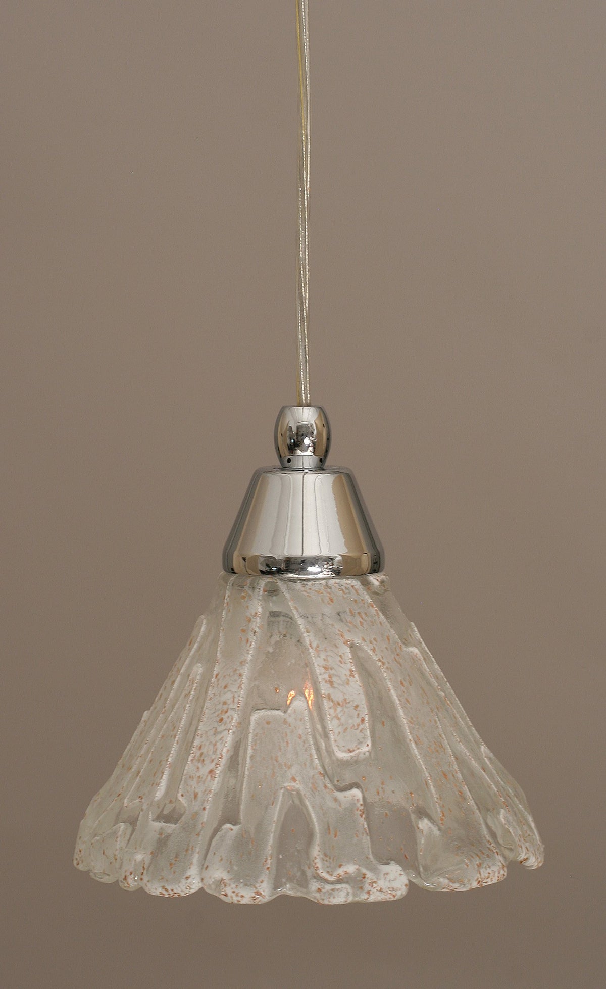 Toltec Lighting 1 Light Mini Pendant In Chrome (22-Ch-7195)