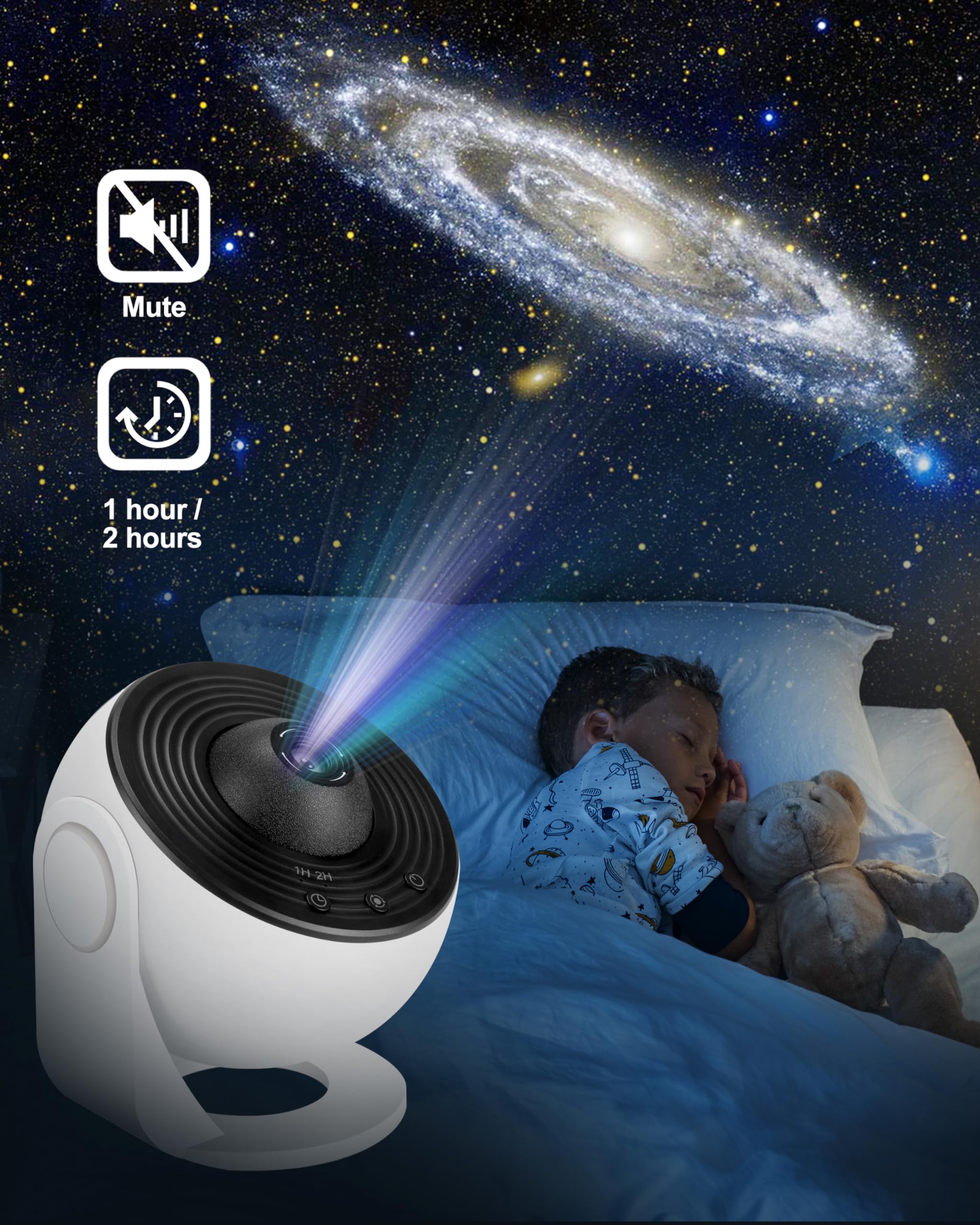 Planetarium Projector For Bedroom - 13 In 1 Star Projector Galaxy Light - Nebula Night Light Milky Way Projector With Timer, Led Space Galaxy Lamp Room Decor For Adults Kids