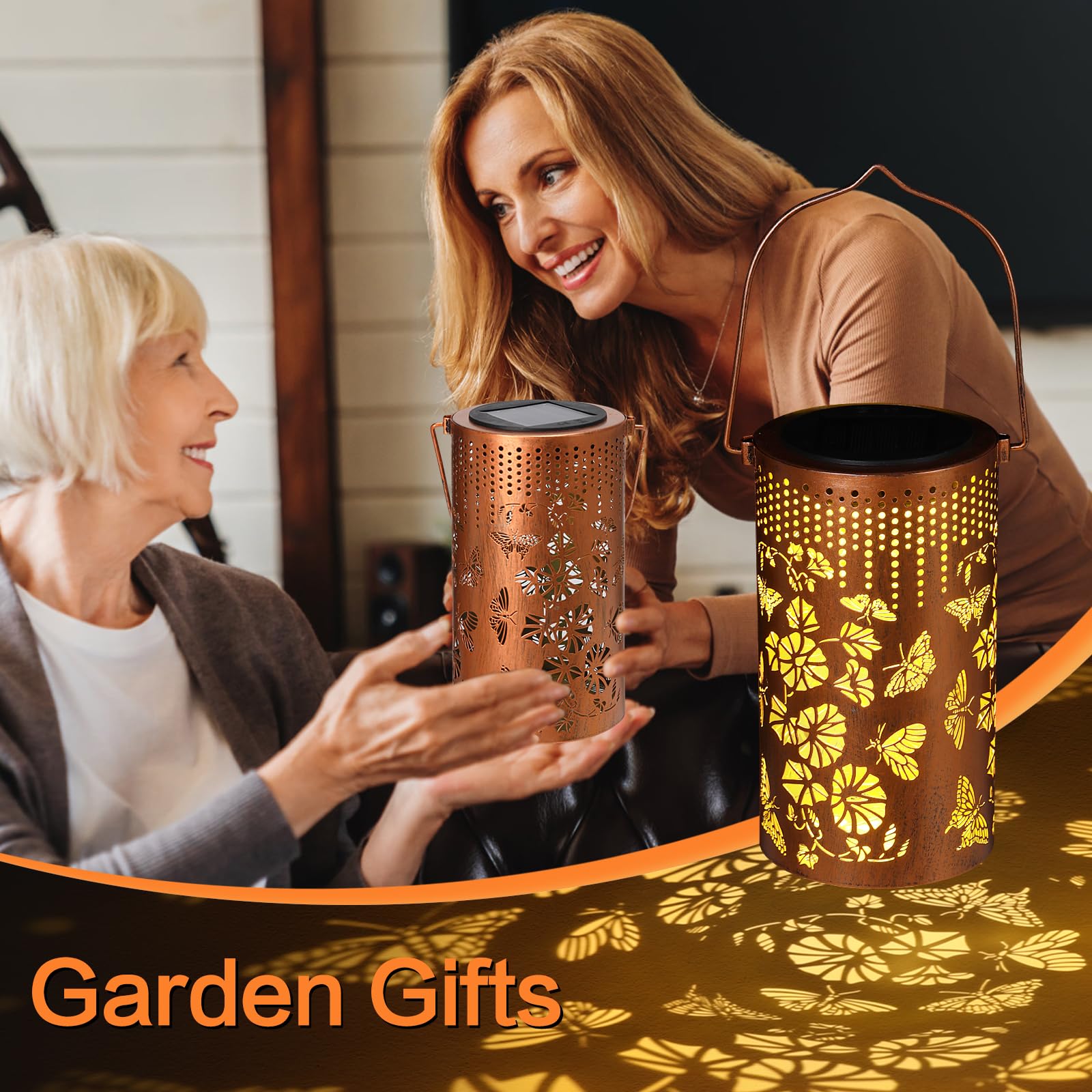 Butterfly Solar Light, Birthday Gift For Women, Men, Mother'S Day, Thanksgiving, Christmas, New Year Gift. Outdoor Waterproof Li