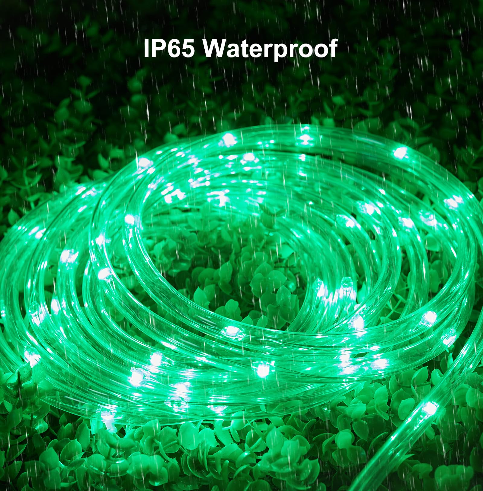 Brightown 72 FT Color Changing Rope Lights, 200 LED Waterproof String Lights for Outdoor and Indoor Decoration