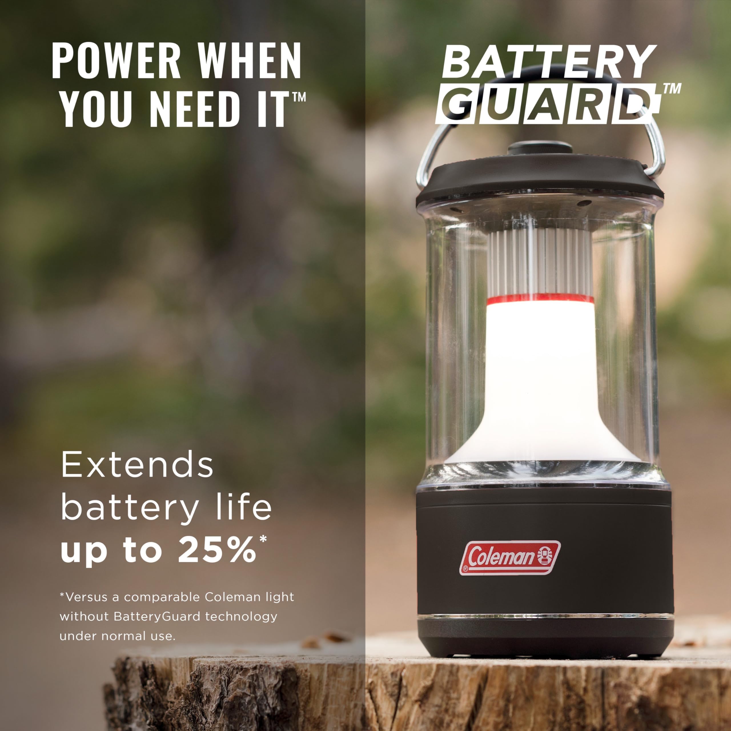 Coleman 1000L LED Lantern - Water-Resistant, Enhanced Battery Life, One Size, Multicolor, Model 2000033830