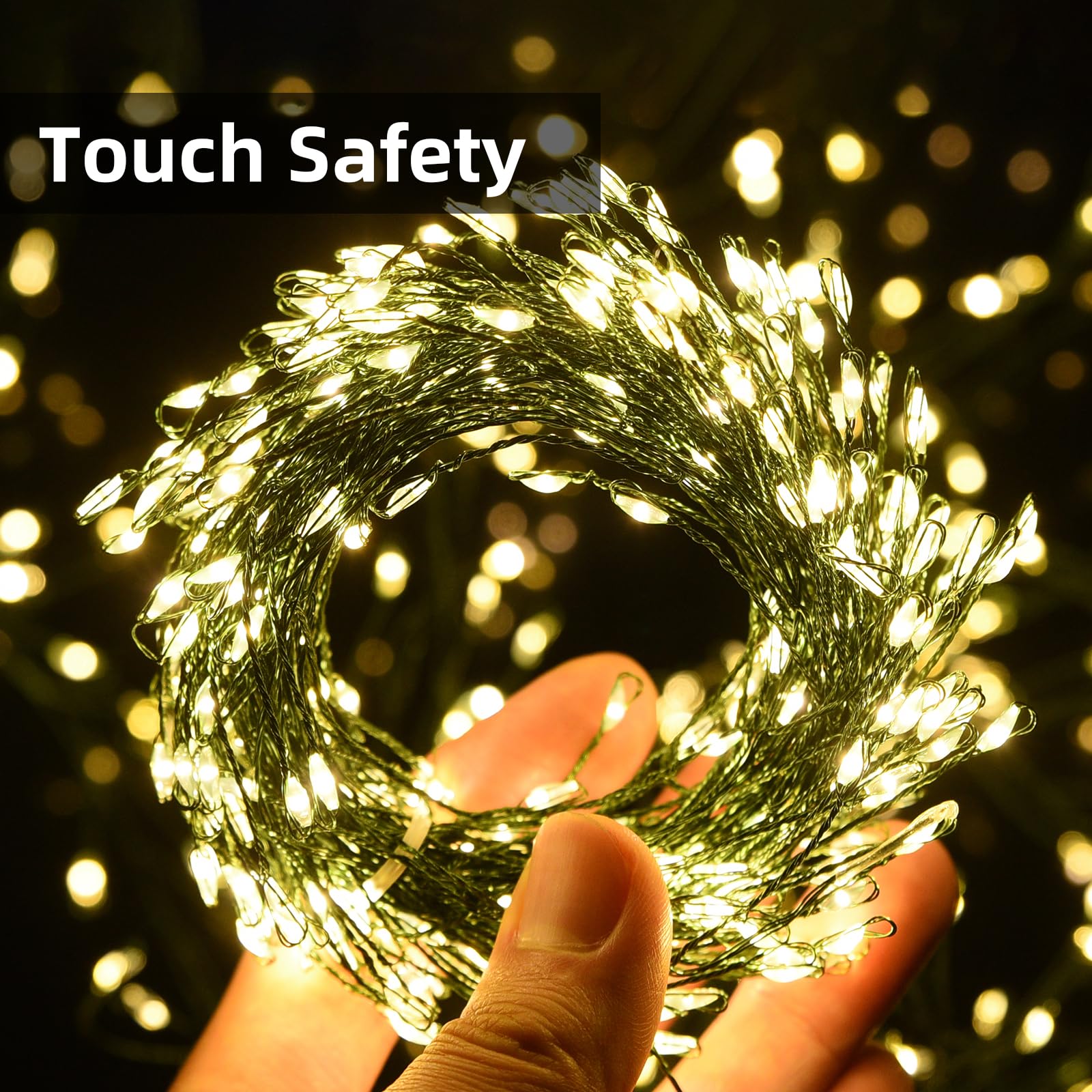 Dailyart Fairy Lights Plug In 300 Led Fairy Lights With Remote 26Ft Fairy Lights With Timer 8 Modes Fairy Lights For Bedroom Wre
