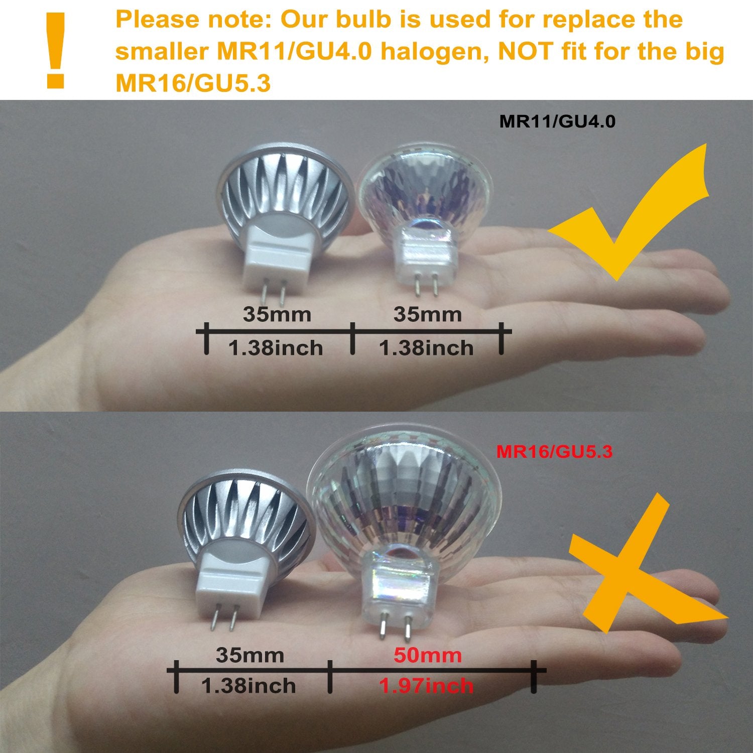 Alide Mr11 Gu4 Led Bulbs 6000K Daylight Cool Bright White 3W,Replace 20W 35W Halogen Equivalent,12V Mr11 Gu4 Low Voltage Bulb Sp