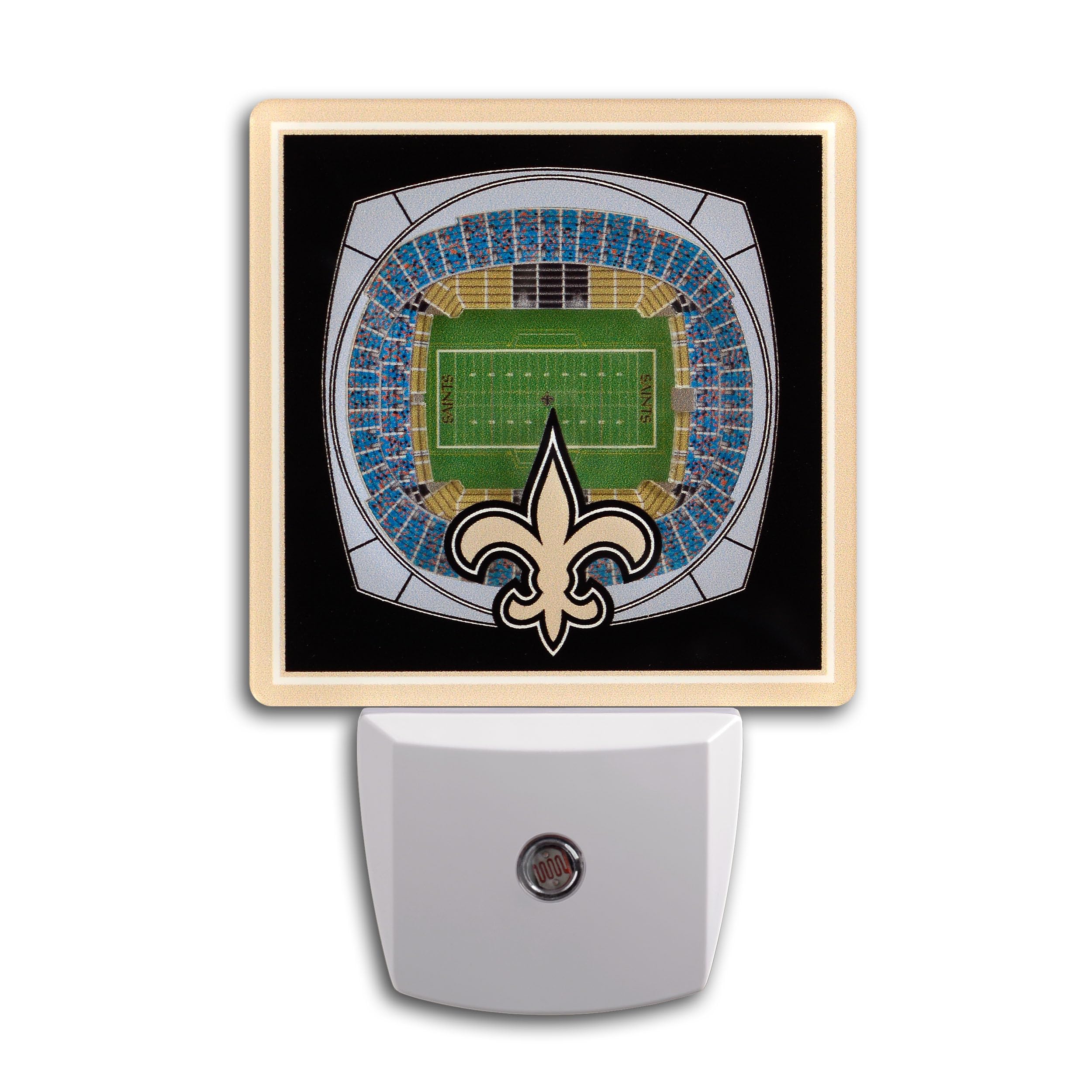 YouTheFan NFL New Orleans Saints StadiumView Nite Light