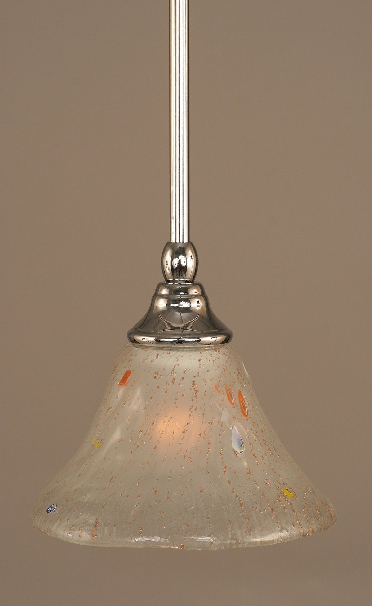 Toltec Lighting 1 Light Mini Pendant In Chrome (23-Ch-751)