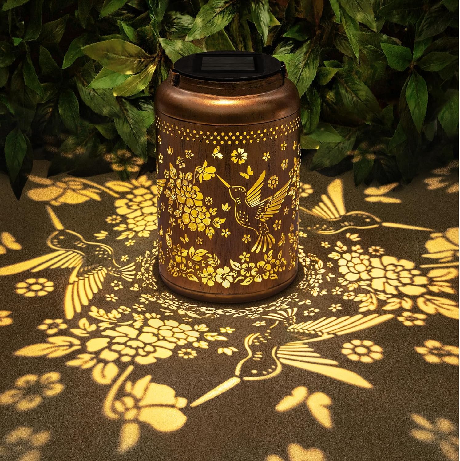 Christmas Gifts For Women  Hummingbird Solar Lanterns Outdoor Waterproof Solar Lanterns Decorative Hummingbird Gifts  Hanging Lantern Outdoor For Patio Porch Garden Decor