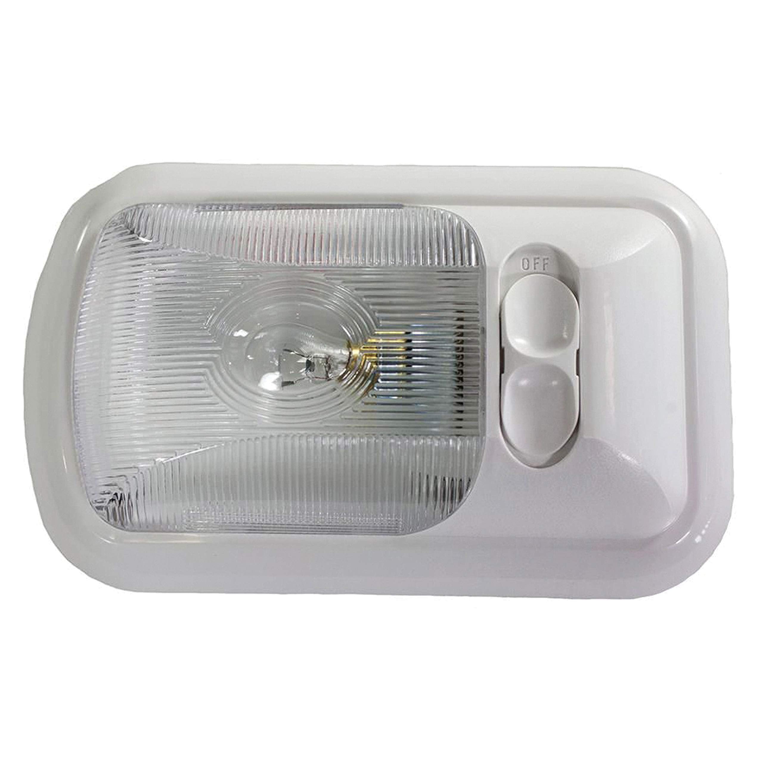Valterra Diamond Group 12V Led Dome Light, 4.75X8, Bright White, Metal, Model Dg72405Vp, 2-Way Switch, 215Lum, 